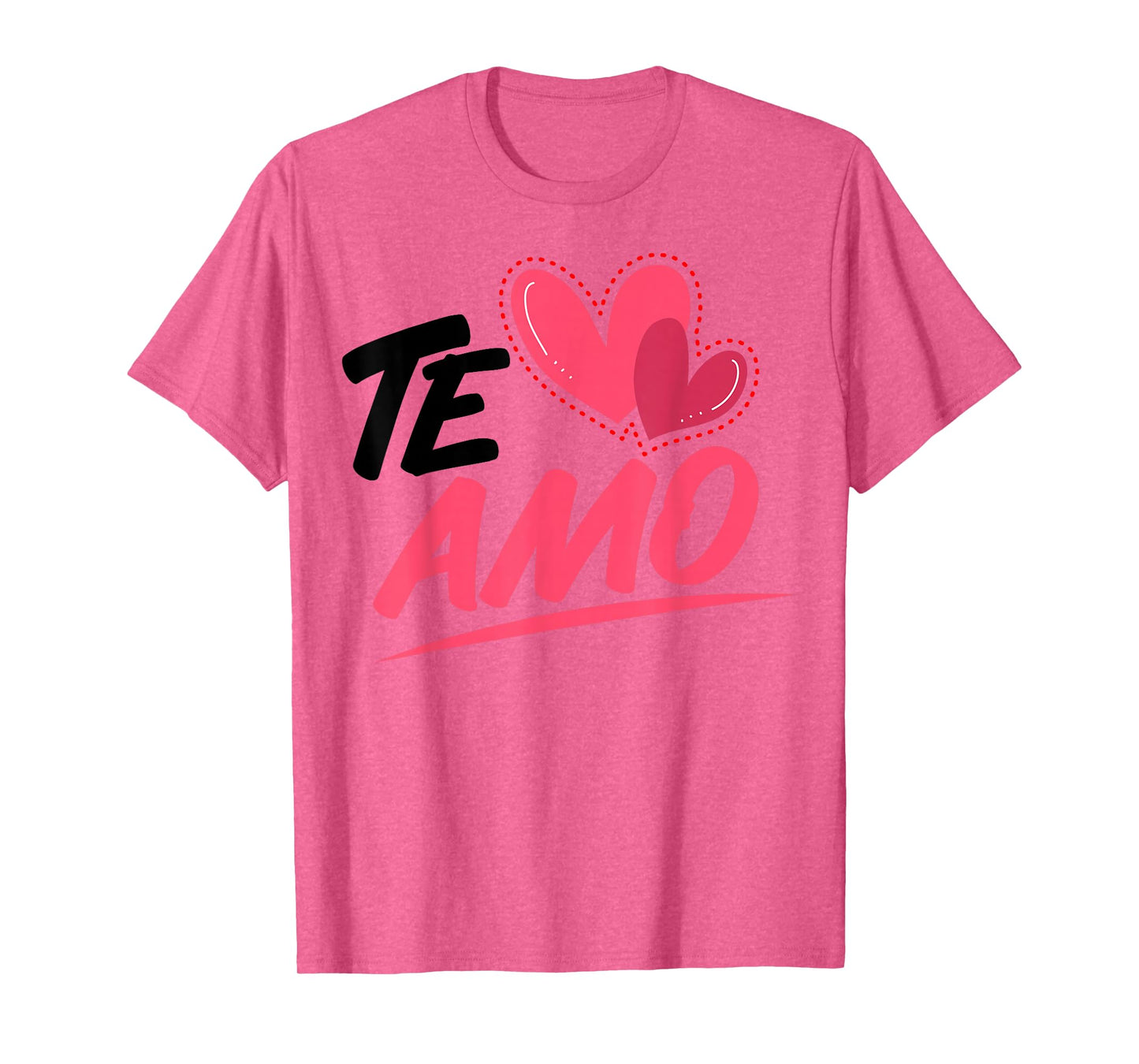 Te amo Spanish Valentine's Day I Love You T-Shirt