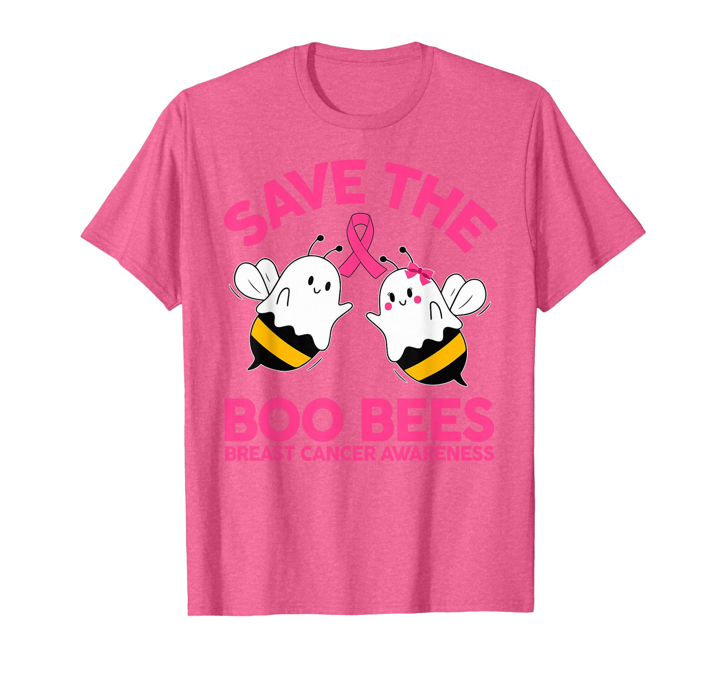 Save The Boobees Boo Bees Breast Cancer Halloween Women T-Shirt