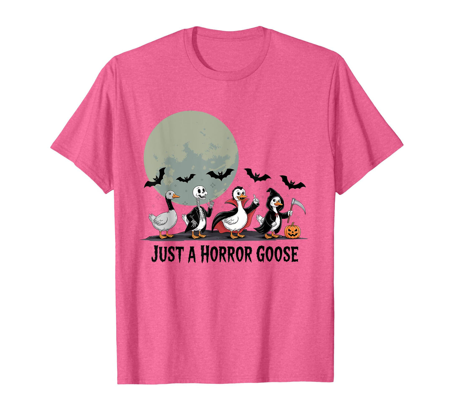 Just A Horror Goose Halloween T-Shirt