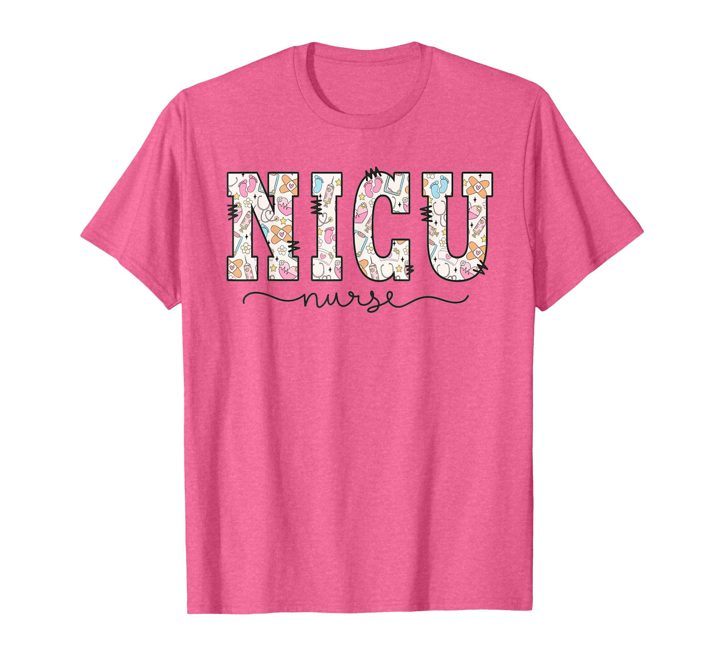 NICU Nurse Neonatal Intensive Care Unit Nurse Group Work T-Shirt