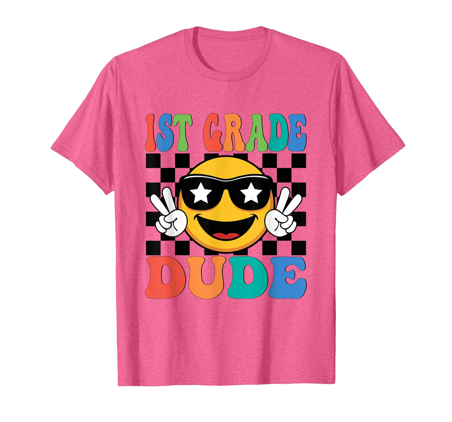 First Day of First Grade 1st Grade Dude Back To School Boys T-Shirt