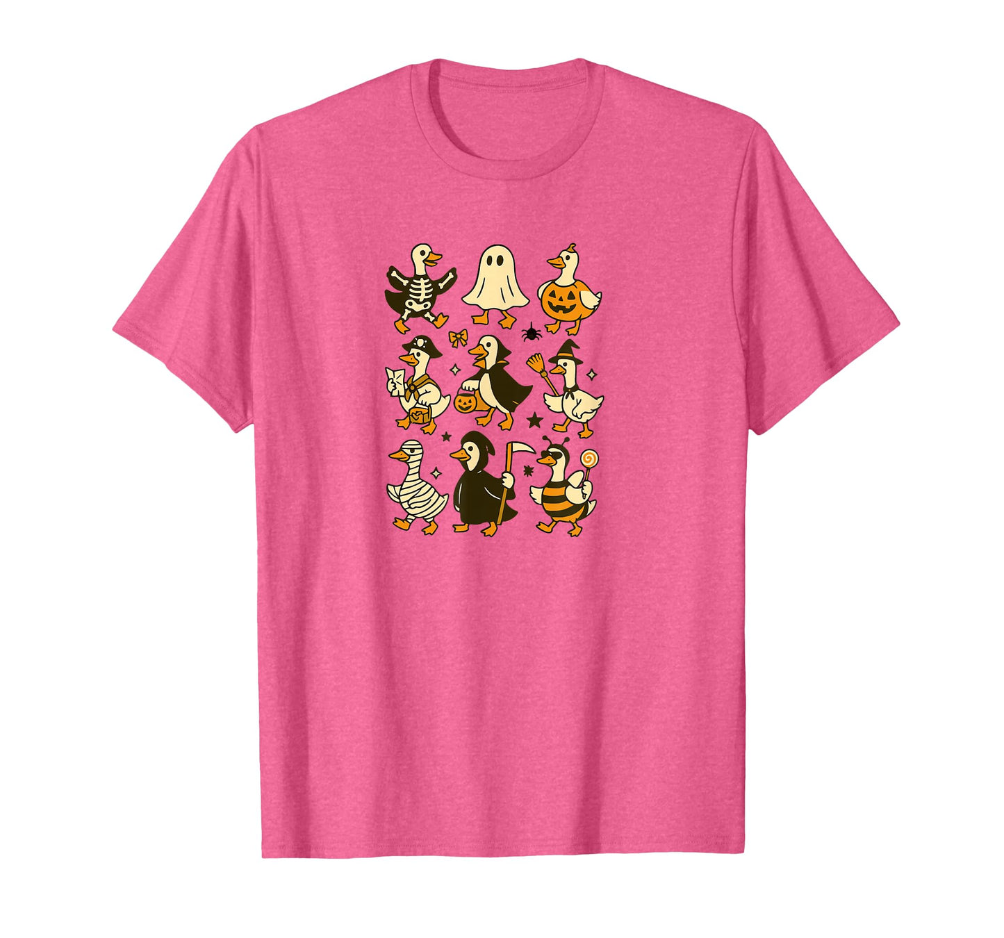 Halloween Goose Costumes Funny Spooky Cute Graphic T-Shirt