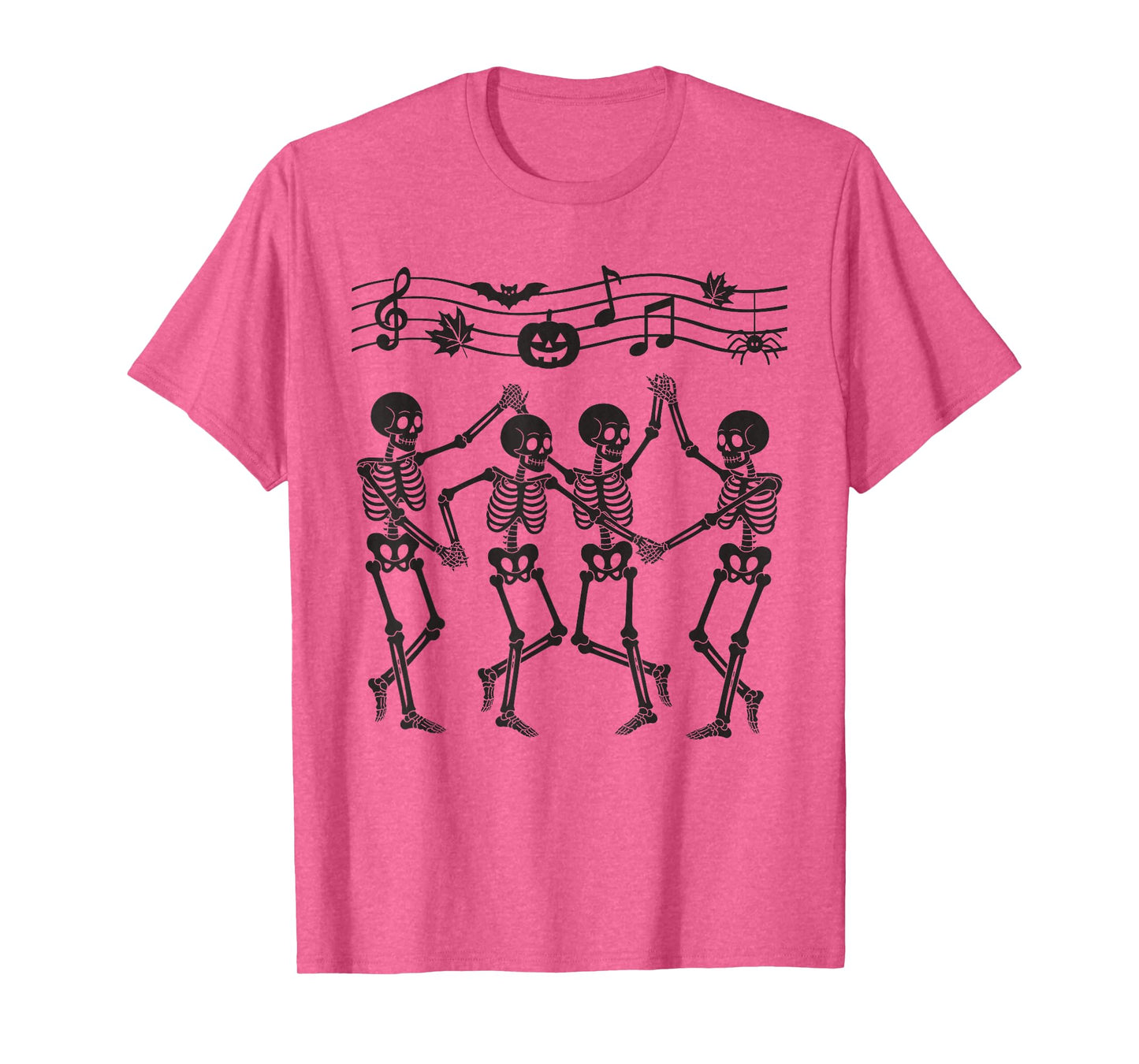 Dancing Skeletons Halloween Music Party Symphony Dance T-Shirt