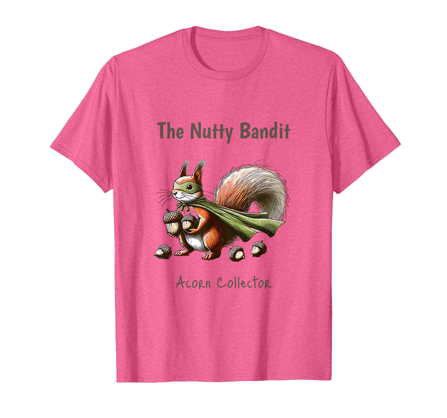 Funny Squirrel Cute Woodland Creatures Kids Women Men Animal T-Shirt