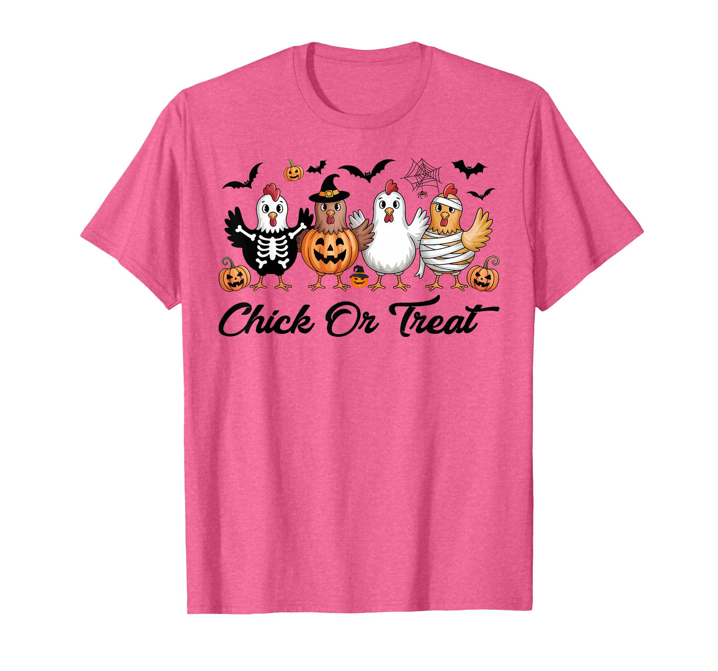 Funny Chick Or Treat Chickens Ghost Witchy Halloween T-Shirt