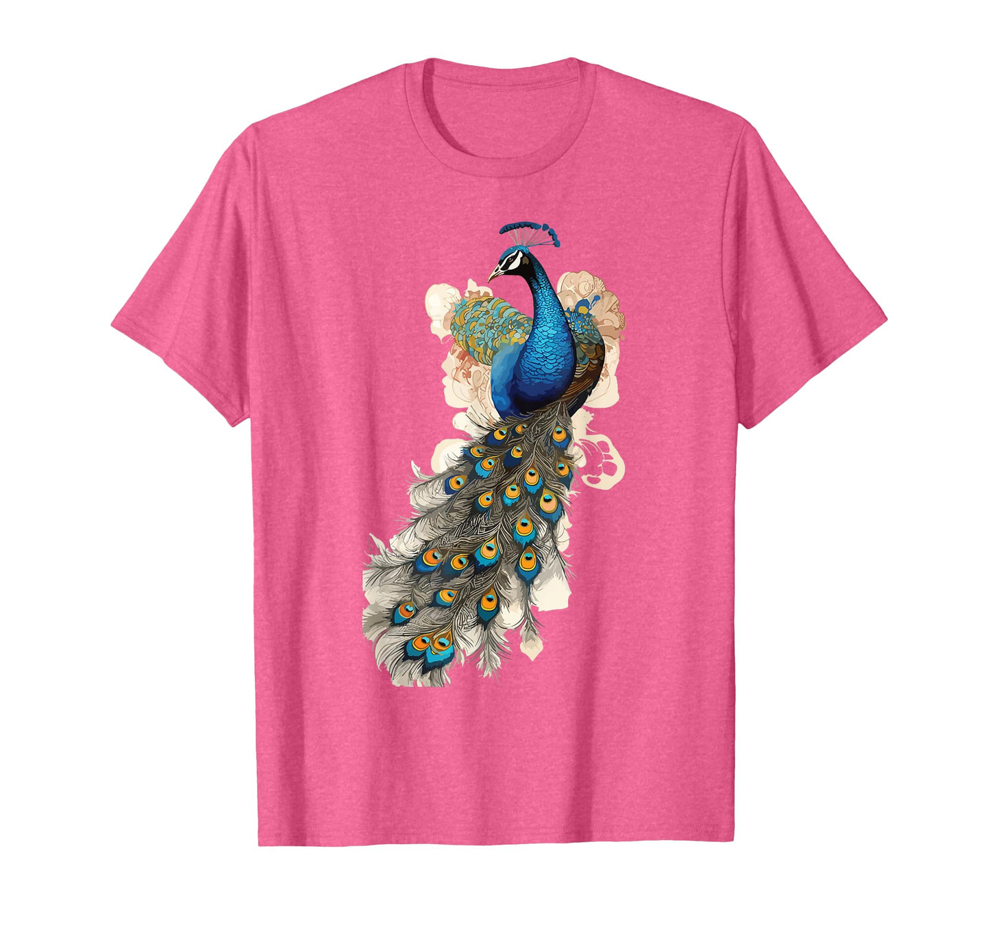 Peacock Feather Peahen Bird Animal Peacocks Lover T-Shirt