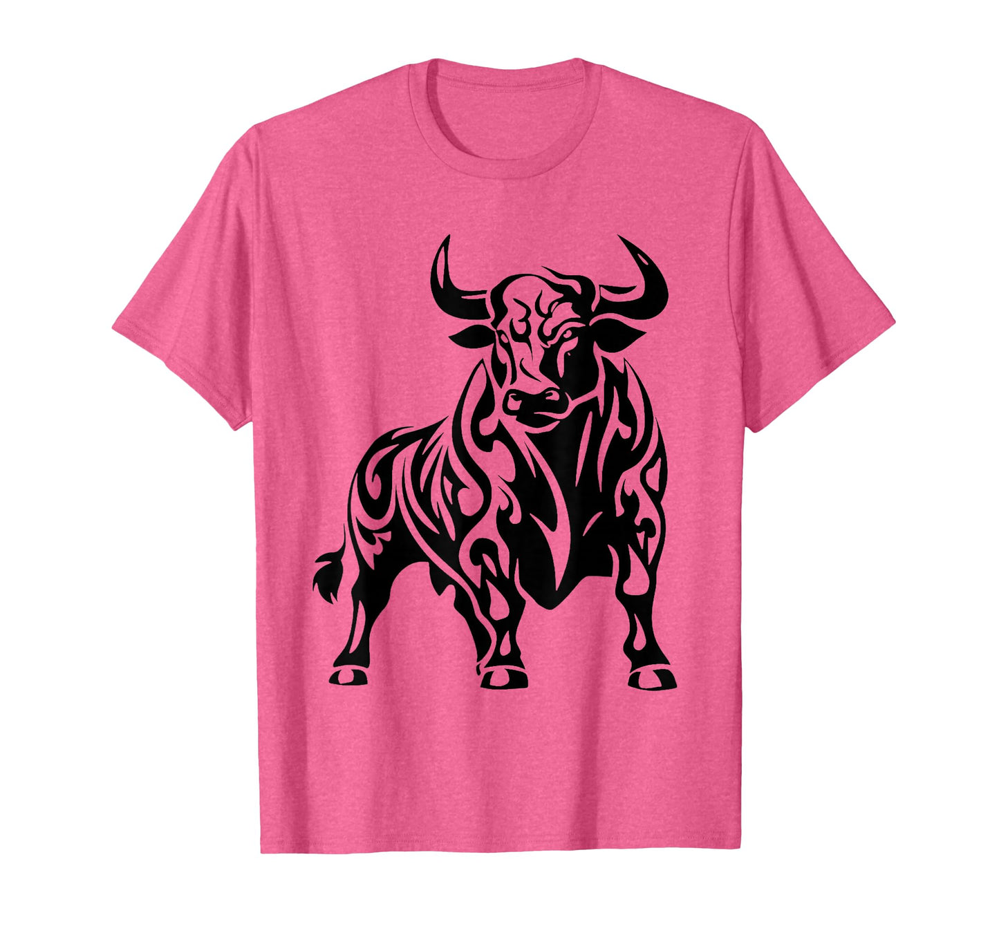 Wild and Powerful Bull - Majestic pattern T-Shirt