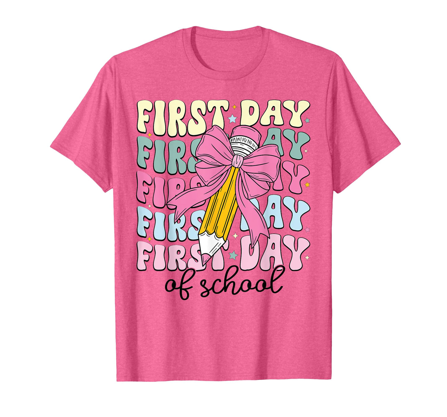 Happy First Day Of School Teachers Kids Boys Back To School T-Shirt