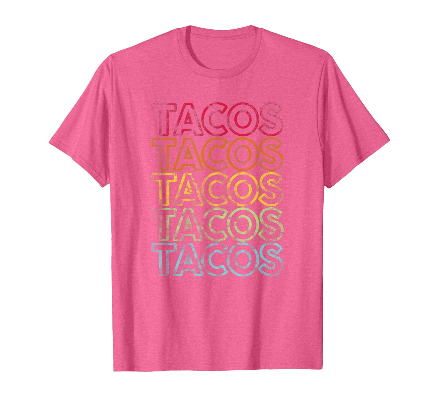 Vintage Tacos Shirt | Retro Design Cinco De Mayo Gifts Tee
