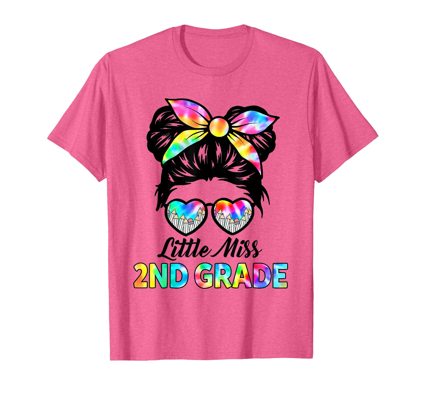 Little Miss 2nd Grade Back To School Second Grade Girls Kids T-Shirt