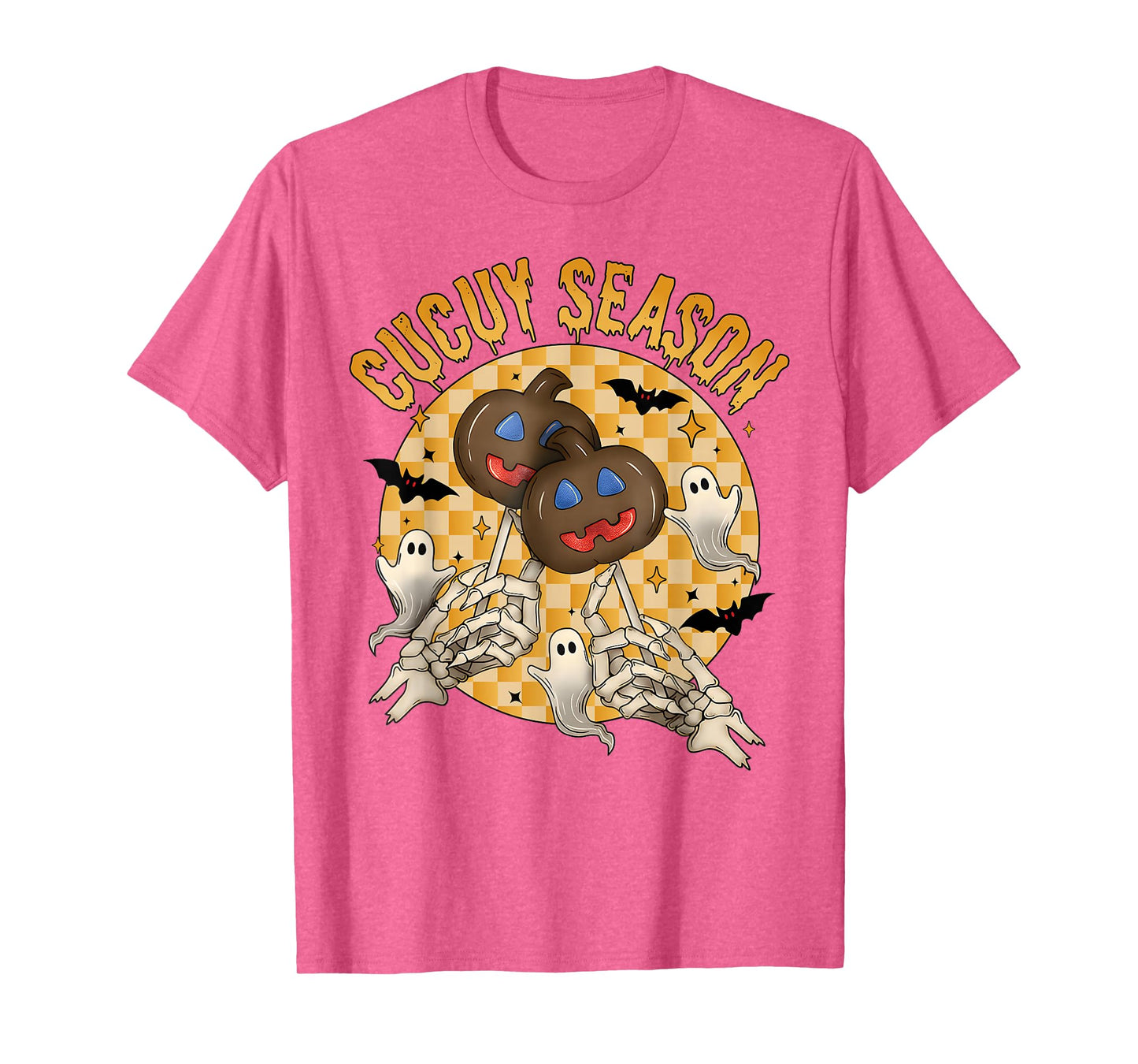 Cucuy Season Funny Skeleton Hands Halloween T-Shirt