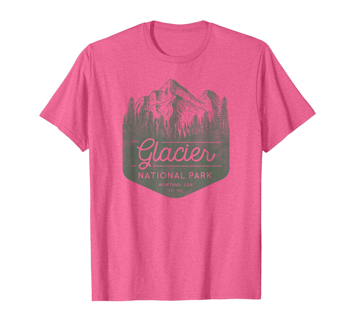 Glacier National Park Shirt - Montana T-Shirt T-Shirt