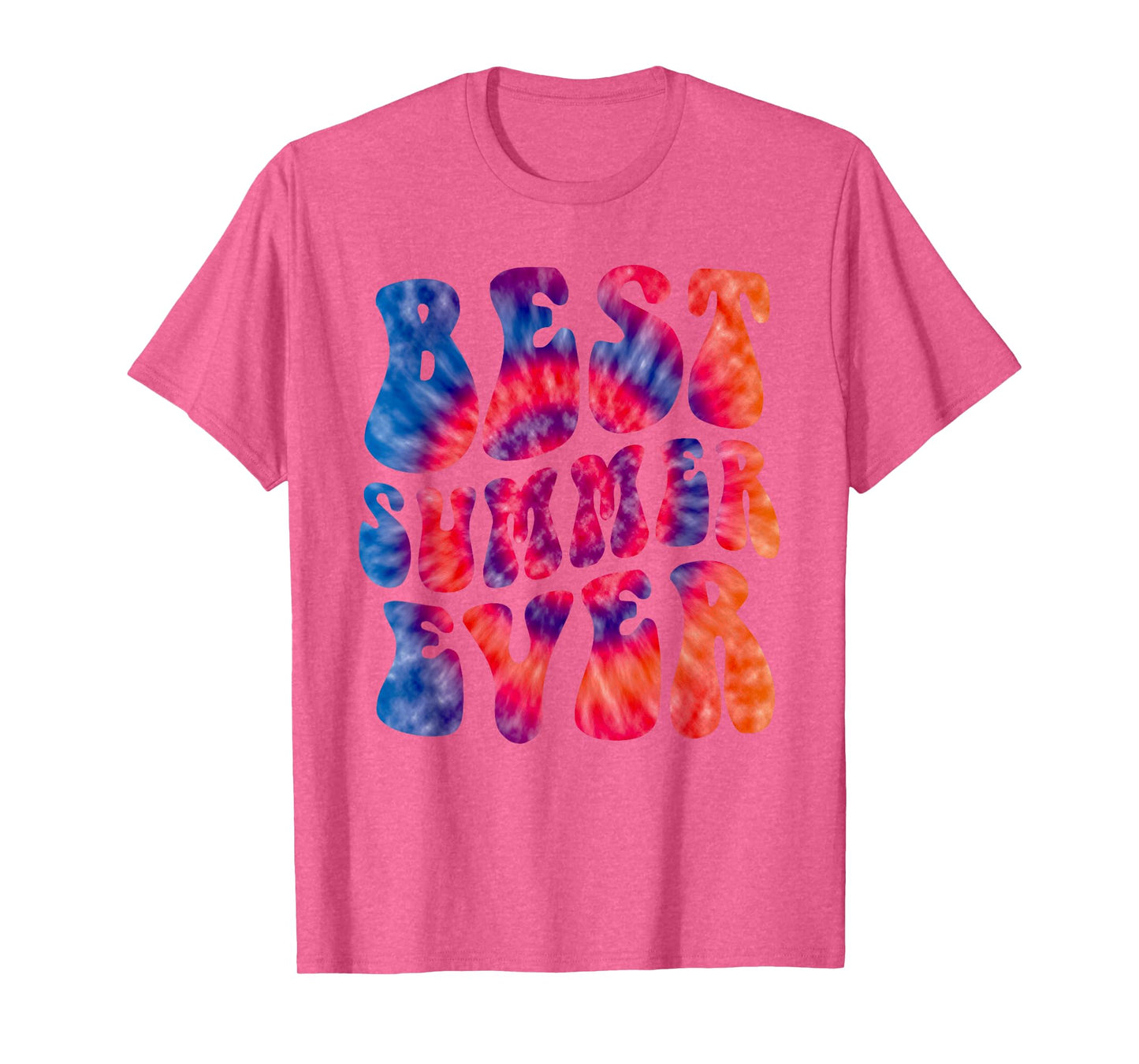 Retro BEST SUMMER EVER Camp Crew Vibes Kids Campfire Sunny T-Shirt