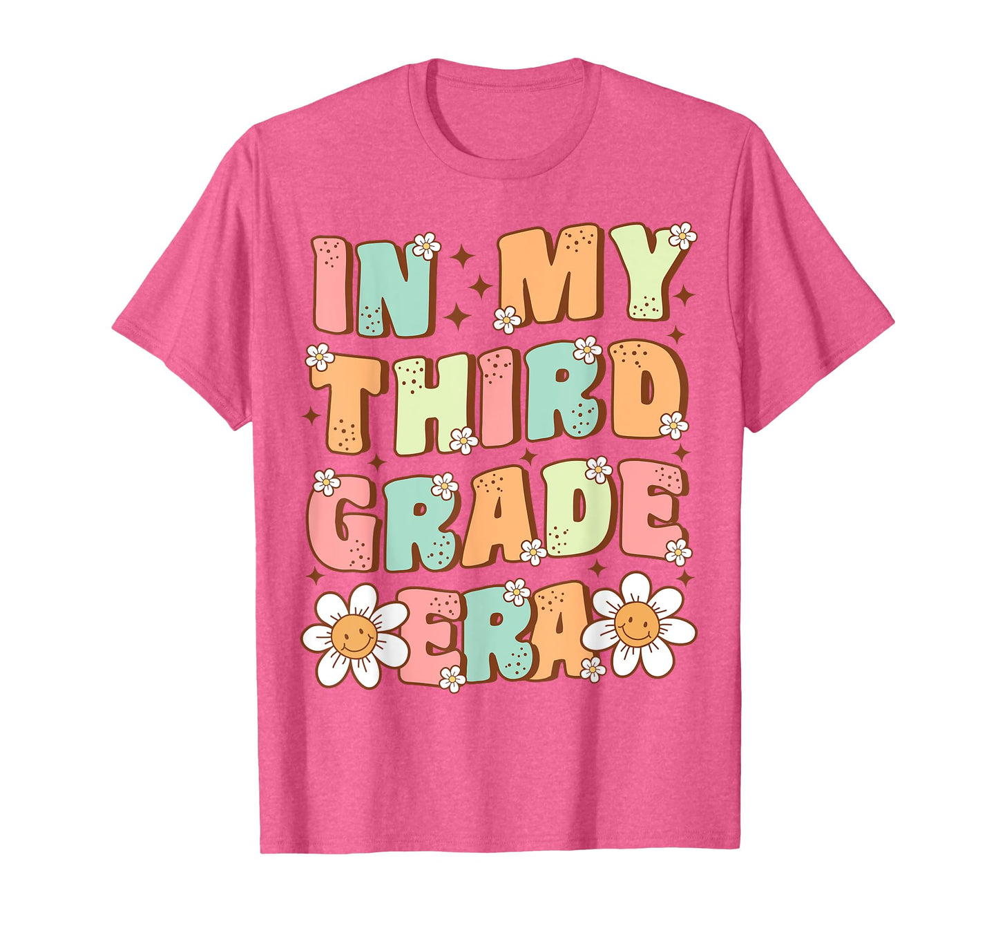 In My Third Grade Era Cute Groovy 3rd Grade Back to School T-Shirt