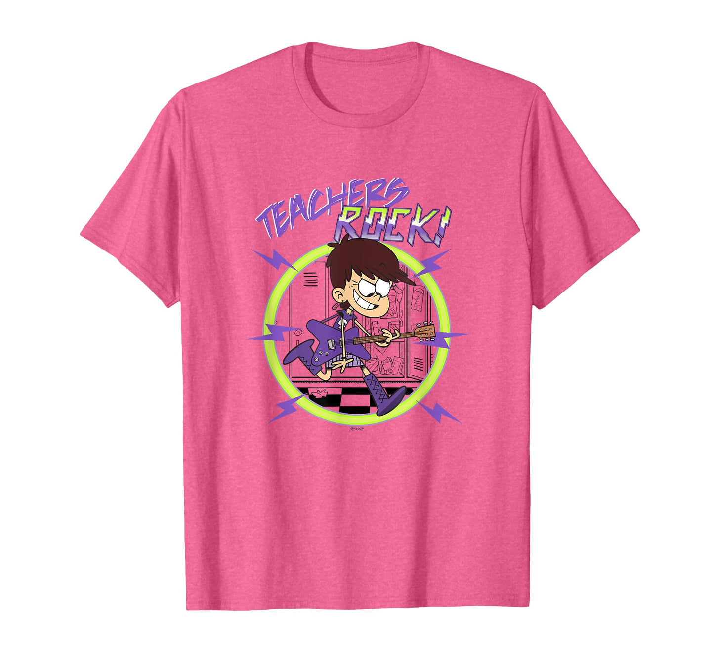 The Loud House Teachers Rock! Luna Loud Epic Portrait T-Shirt