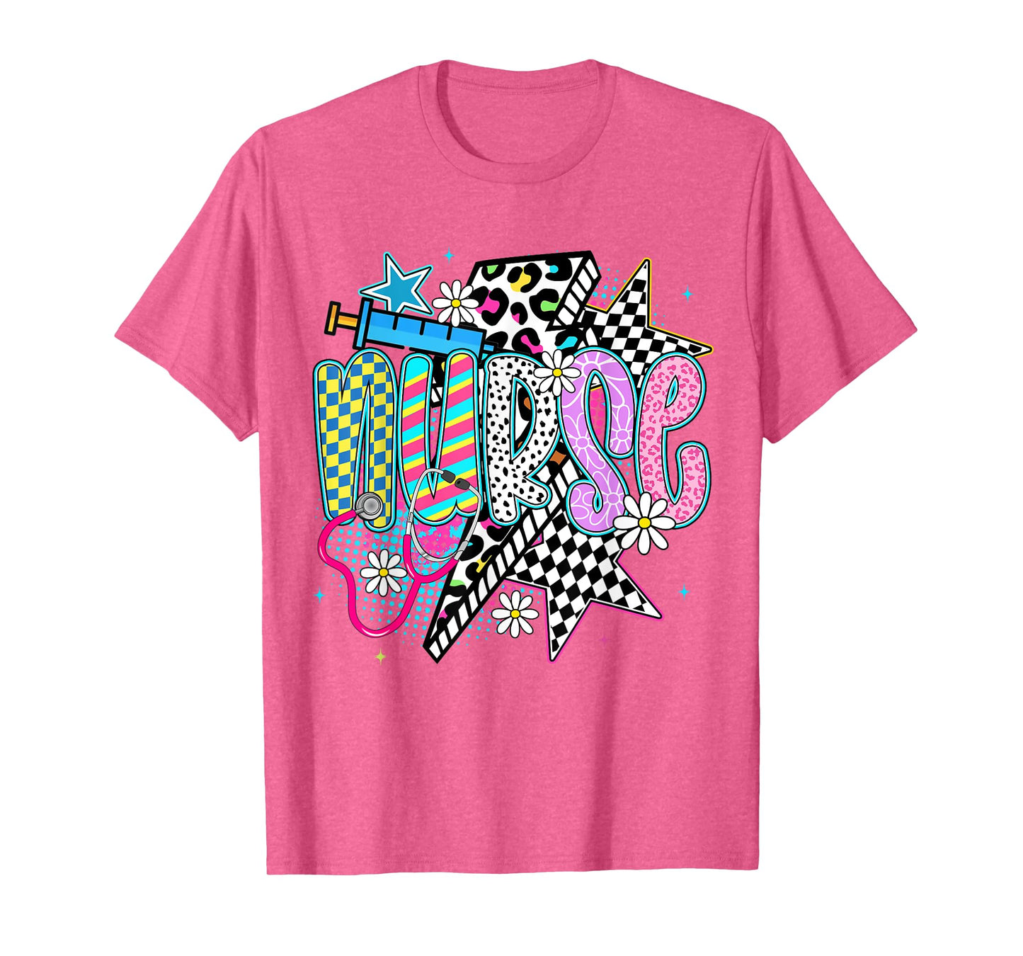 Registered Nurse Stethoscope Nurse Week Nursing School Women T-Shirt