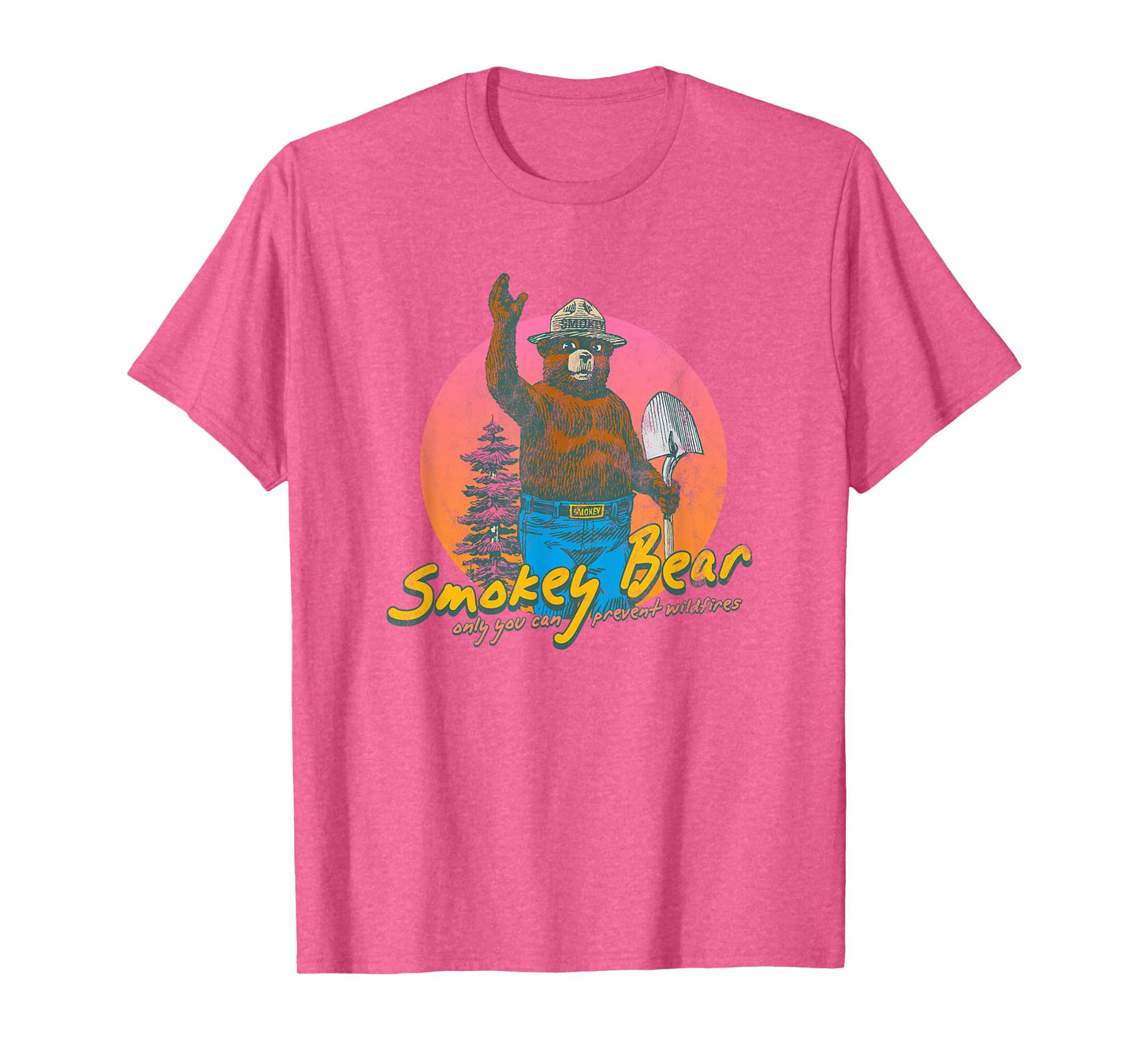Ripple Junction x Smokey Bear Retro Smokey Bear T-Shirt