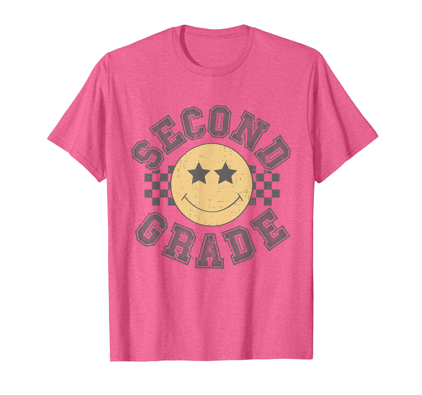 Retro Second Grade Teacher Student 1st Day Back To School T-Shirt