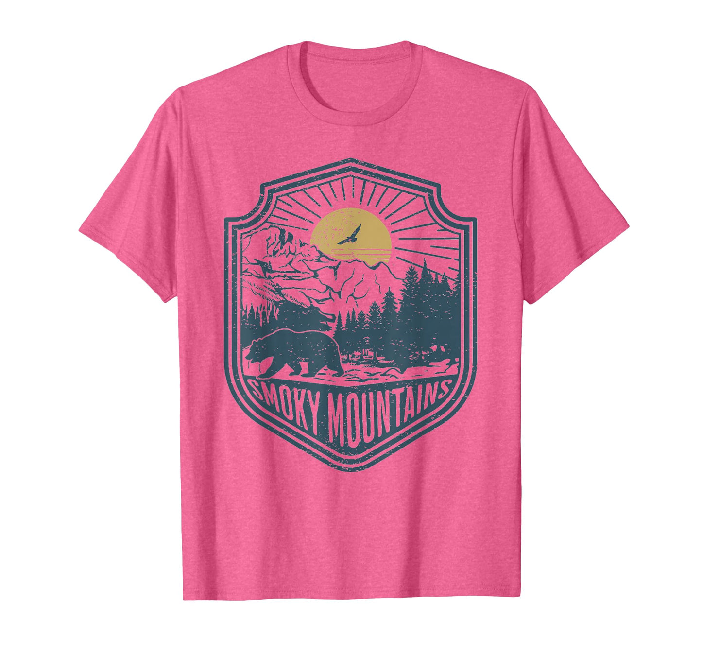 Smoky Mountains National Park Bear Nature Hiking Outdoors T-Shirt