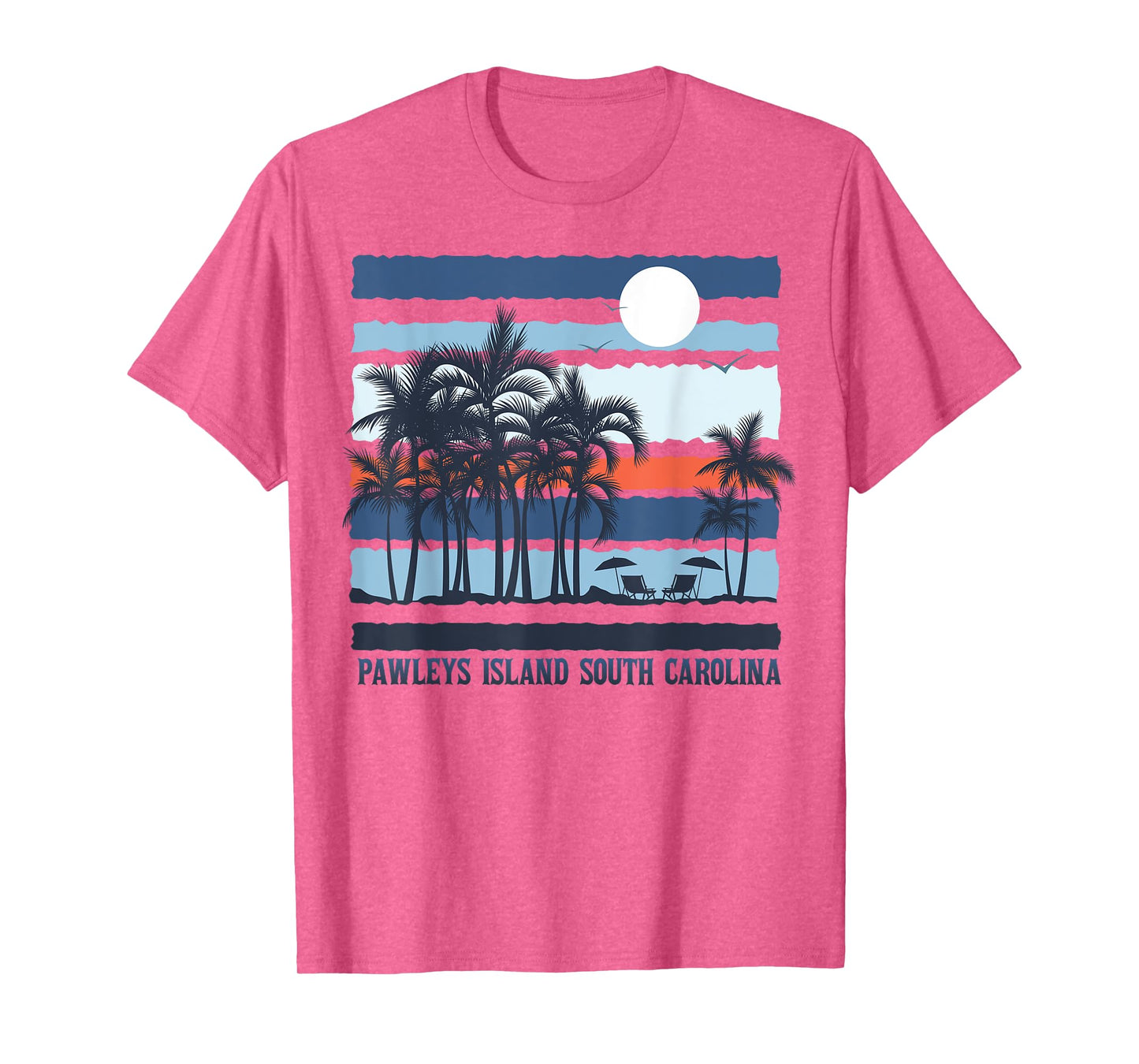 Pawleys Island South Carolina Summer 80s Beach Souvenirs Men Women Kids T-Shirt