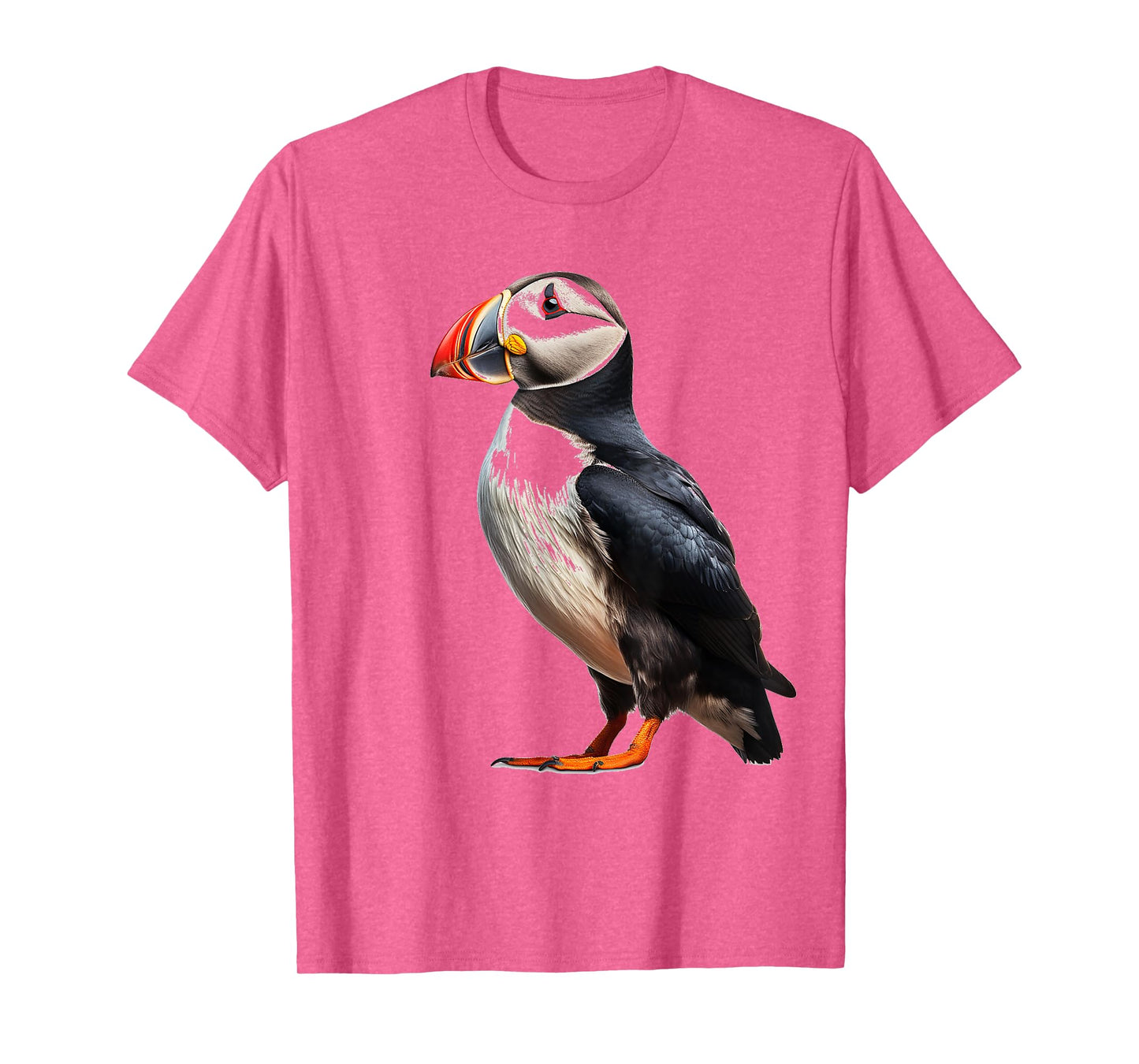 Puffin Animal Nature Motif Drawing Portrait Puffin T-Shirt