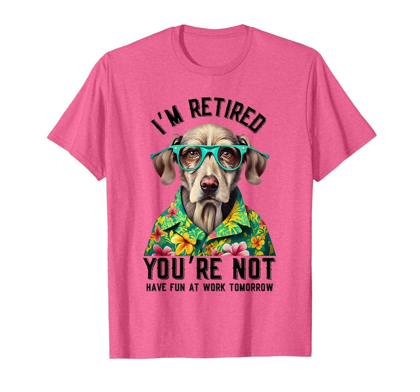 Funny Dog Retirement 2025 Designs by Luna - Retirement T-Shirt - Grey, Small - Classic Fit, Short Sleeve - Humorous Graphic Design - Adults, Retirees, Men
