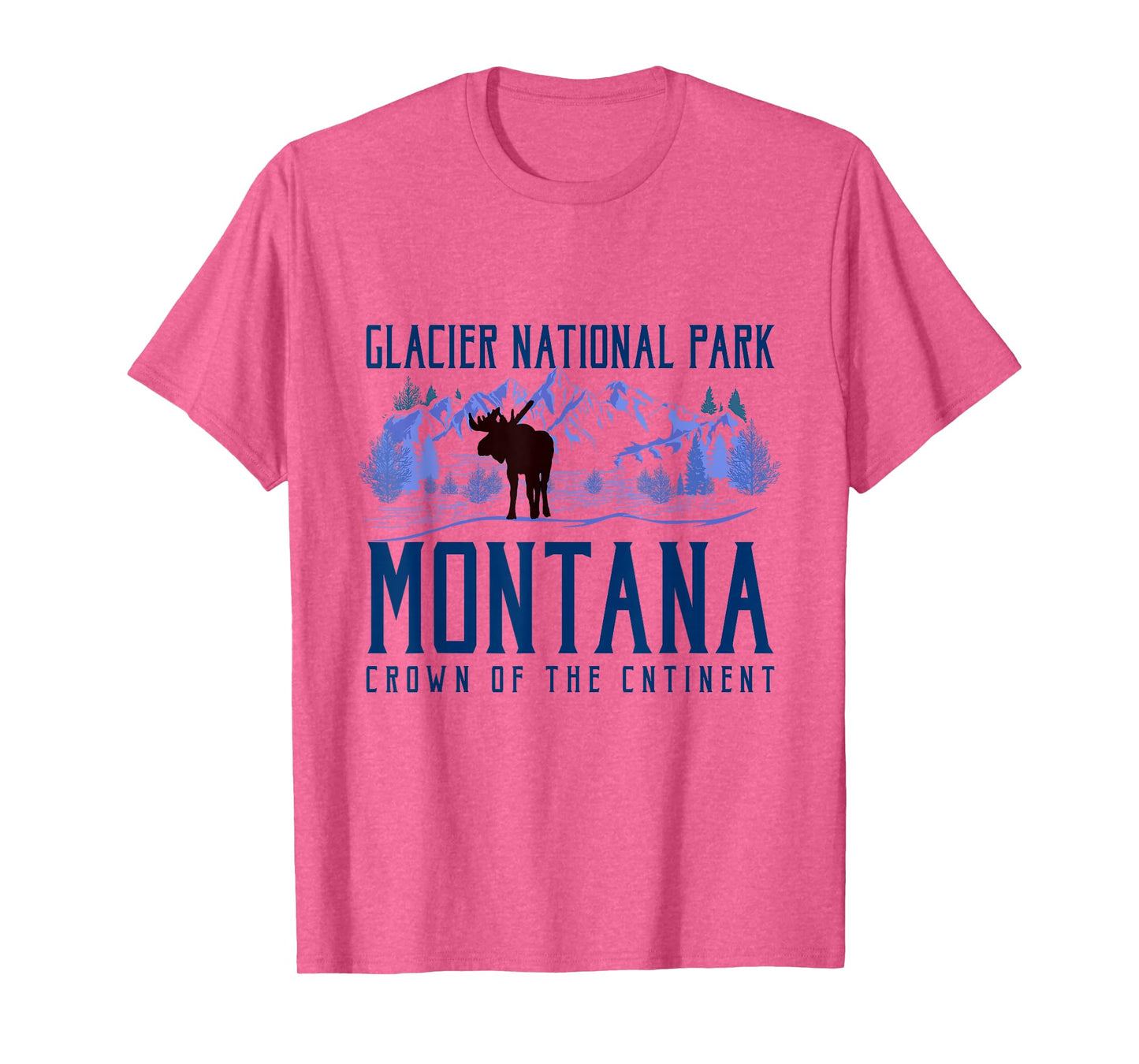 Glacier National Park Shirt Montana Shirt For Hikers T-Shirt