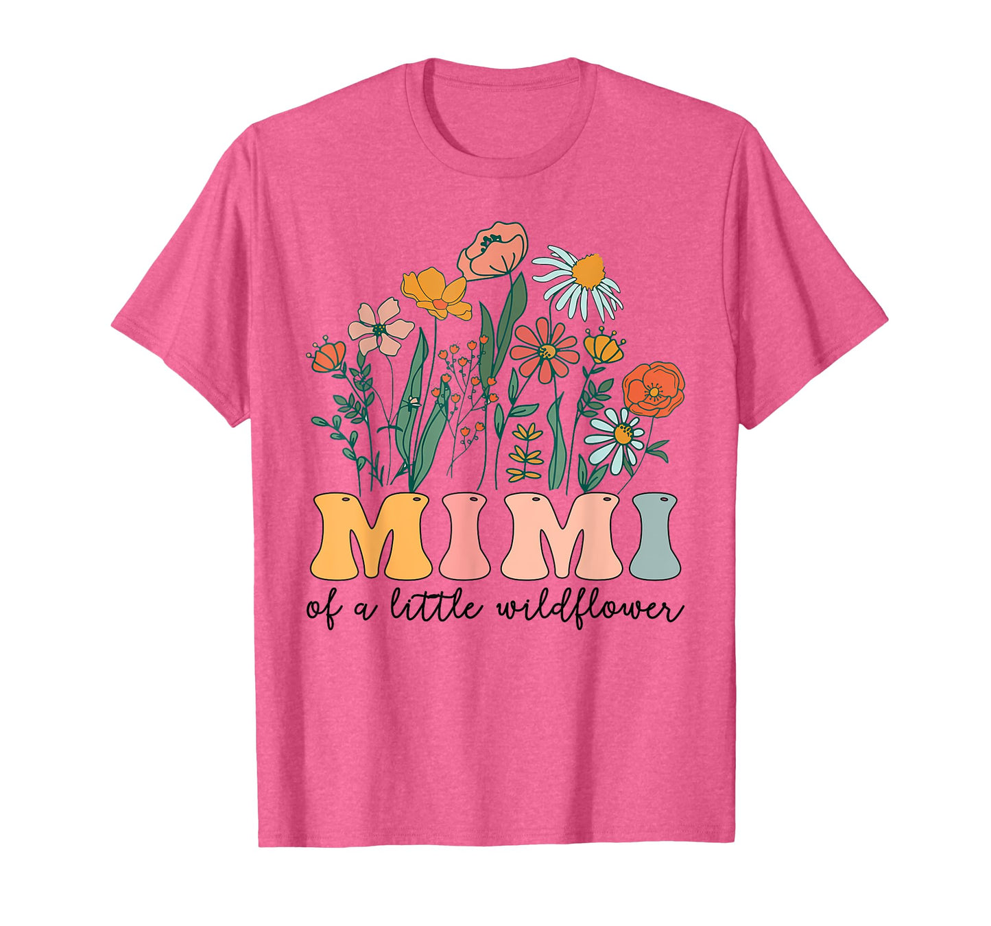 Mimi Of The Little Wildflower Birthday Party Baby Shower T-Shirt