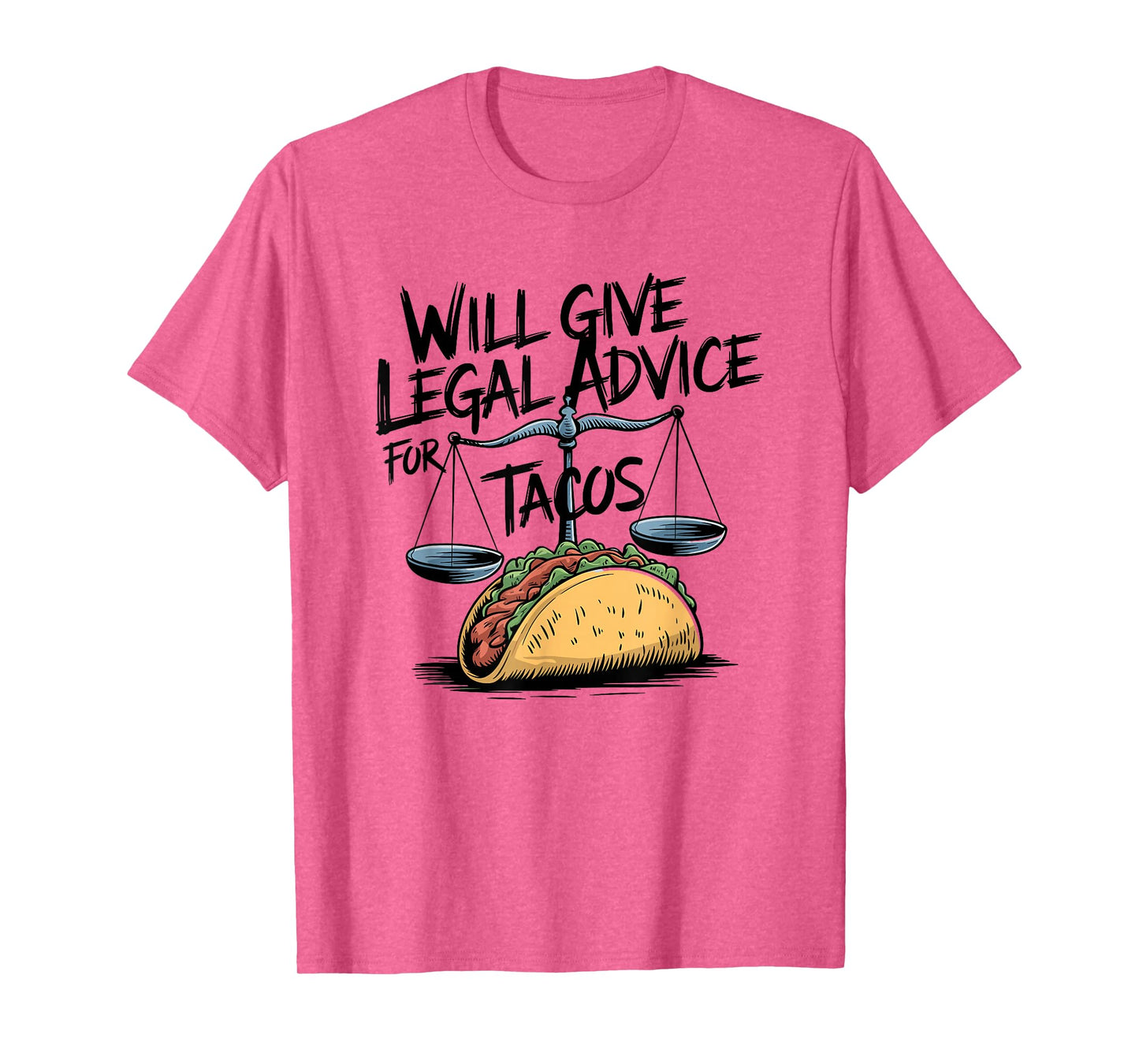 Paralegal Taco Tuesday Funny Quote T-Shirt