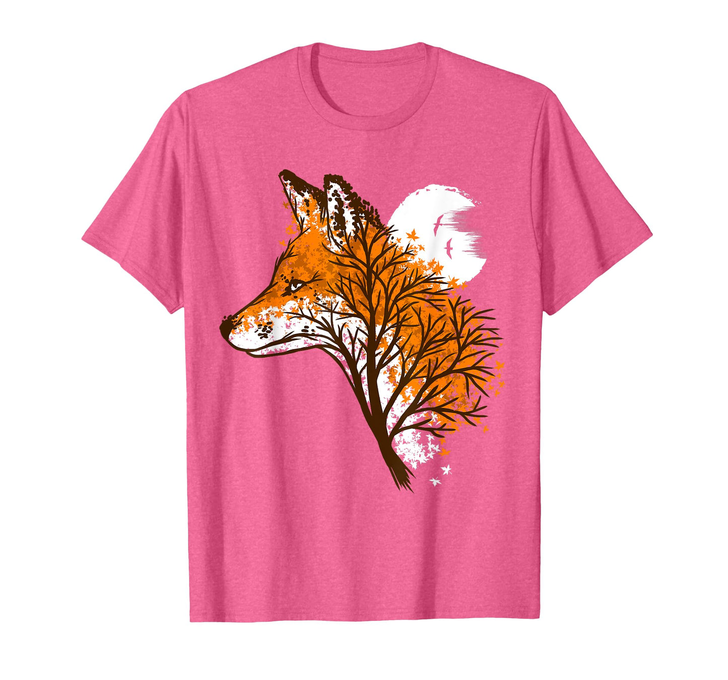 Beautiful Animal Tree Fox T-Shirt