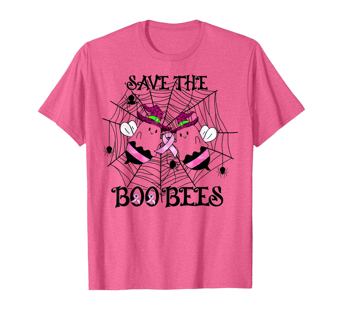 Save The Boo Bees Breast Cancer Awareness Halloween T-Shirt