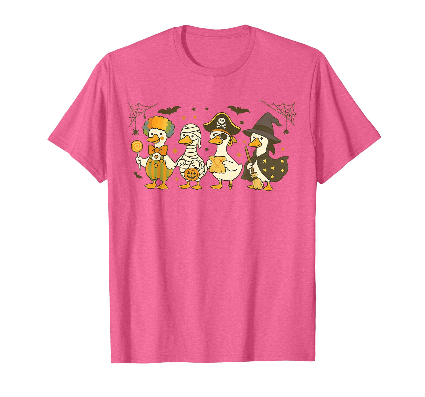 Spooky Goose Halloween Silly Goose Funny Ghost Halloween T-Shirt