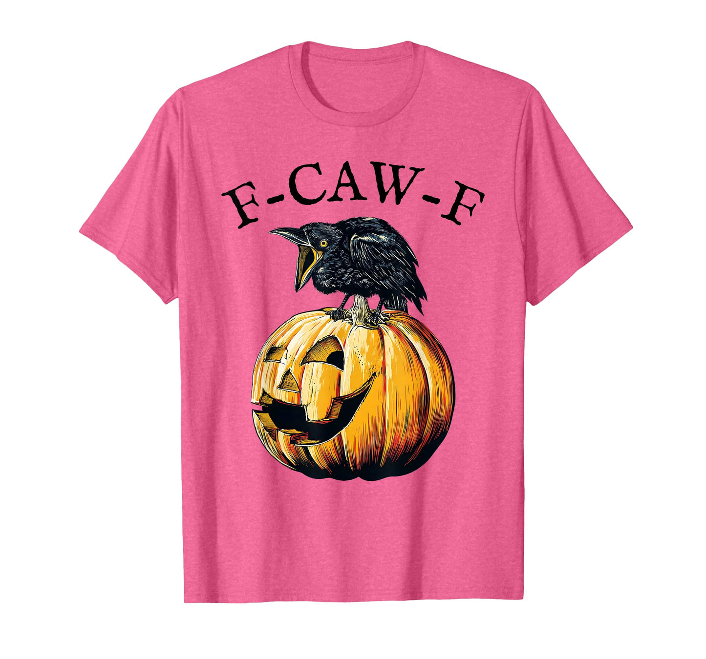 F-CAW-F Crow Pumpkin T-Shirt