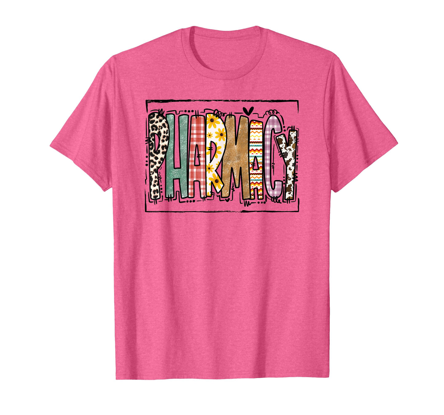 Pharmacy Fall Phamacist Healthcare Worker Autumn Funny T-Shirt