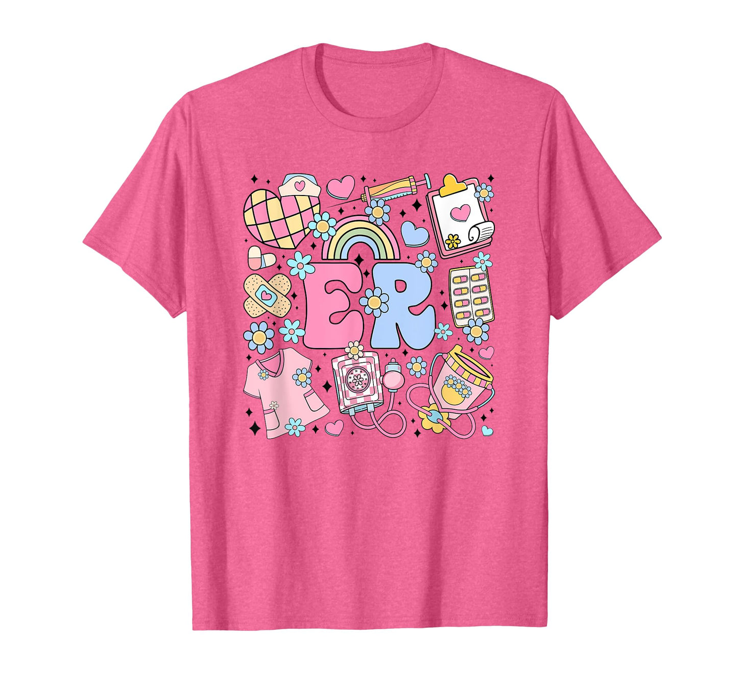 ER Nurse Stuff Emergency Room Nurse Emergency Department T-Shirt