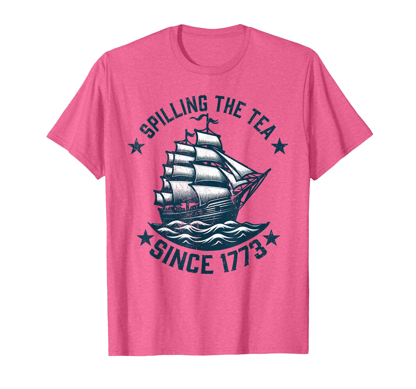 Funny 4th of July Spilling The Tea Since 1773 Independence T-Shirt