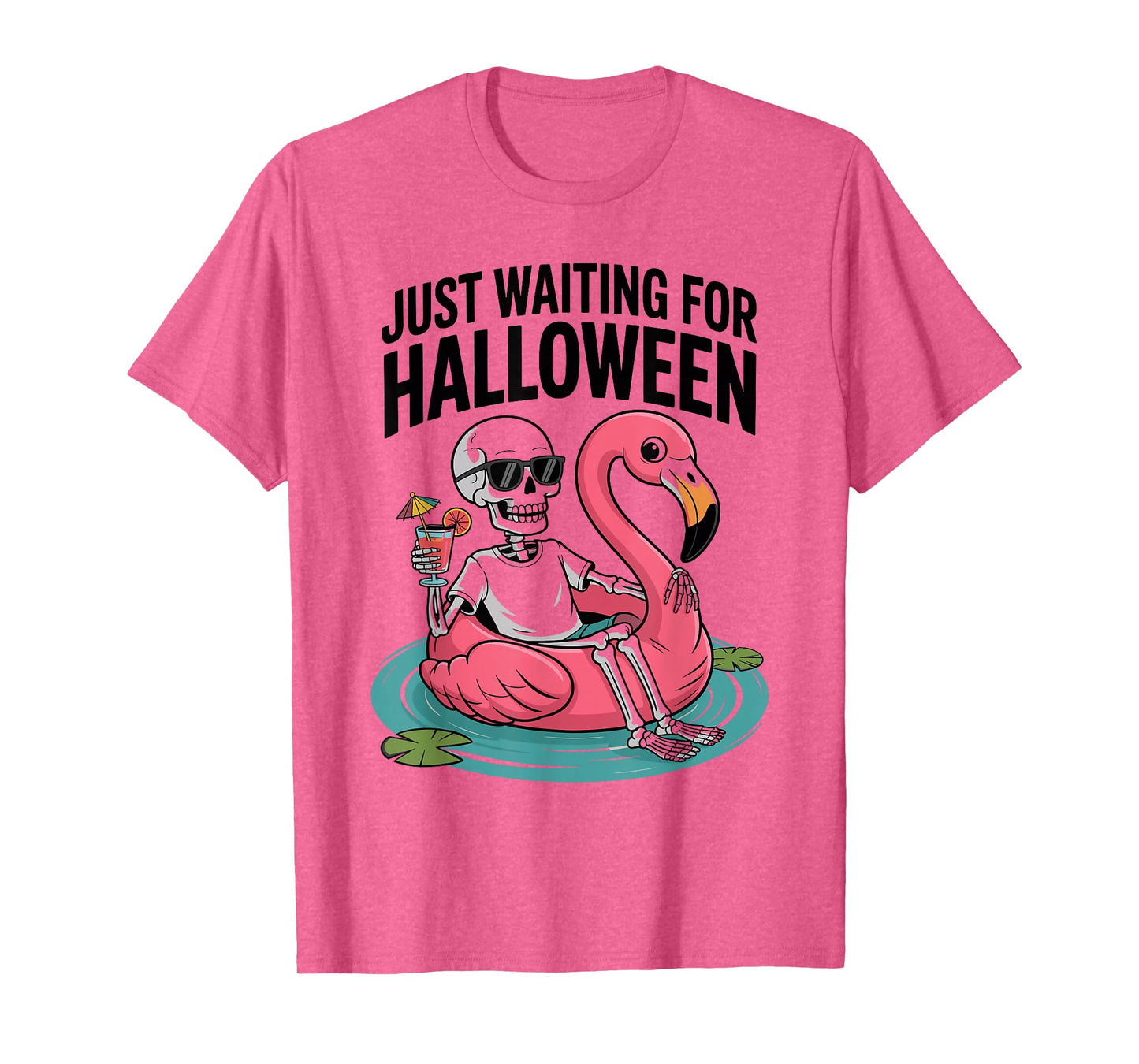Summerween Just Waiting for Halloween T-Shirt