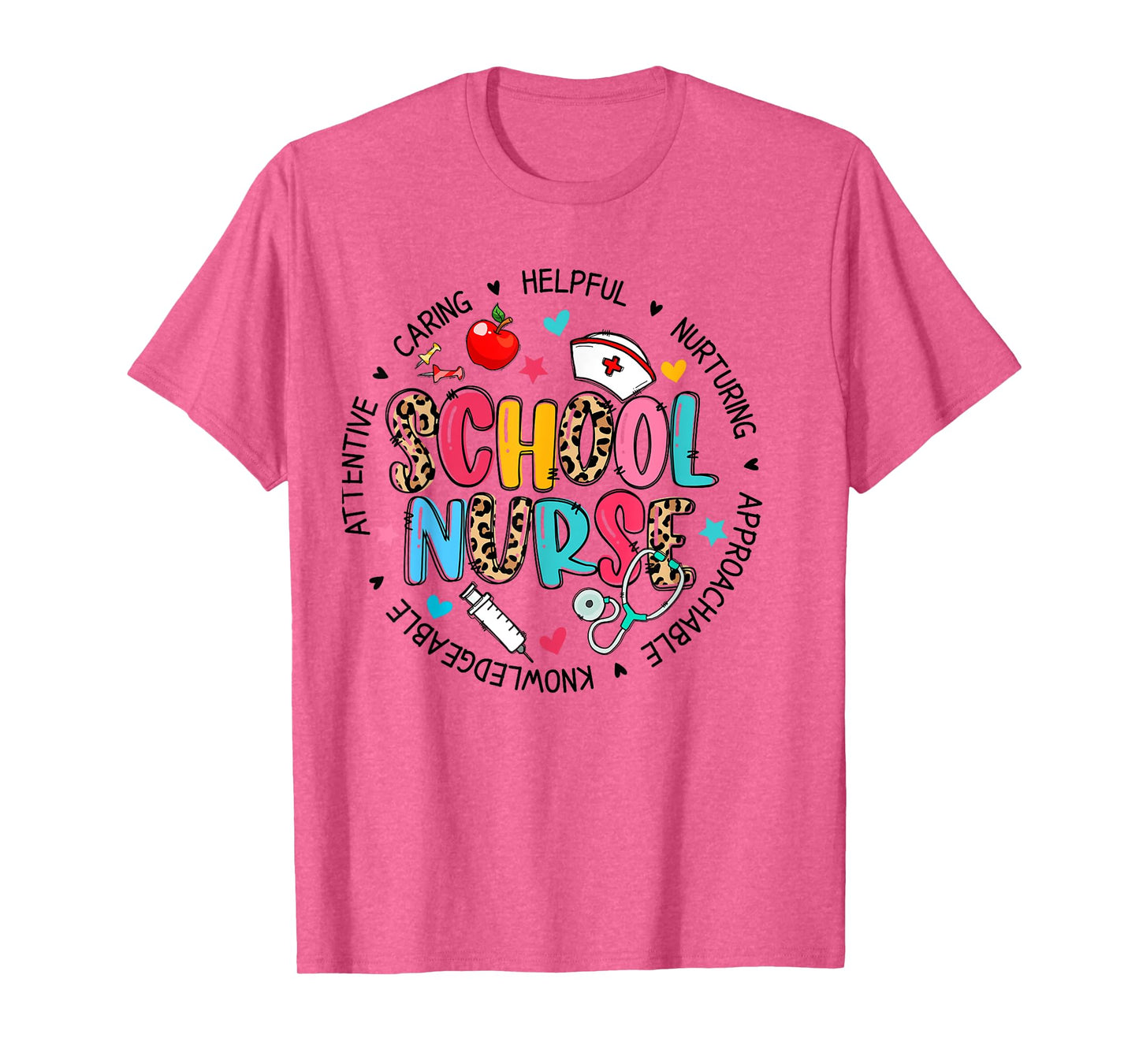 School Nurse Appreciation Back To School Nurse For Women T-Shirt