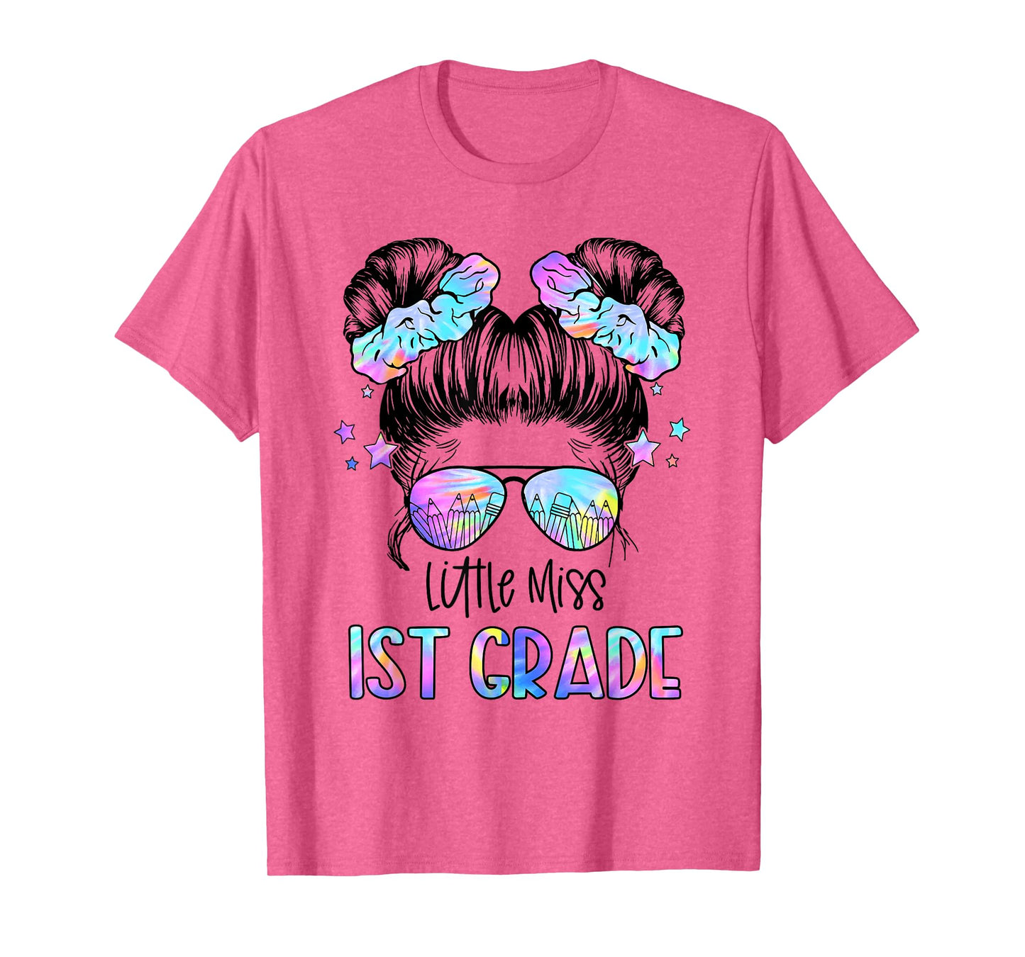 Little Miss 1st Grade First Day Of School First Grade Girls T-Shirt