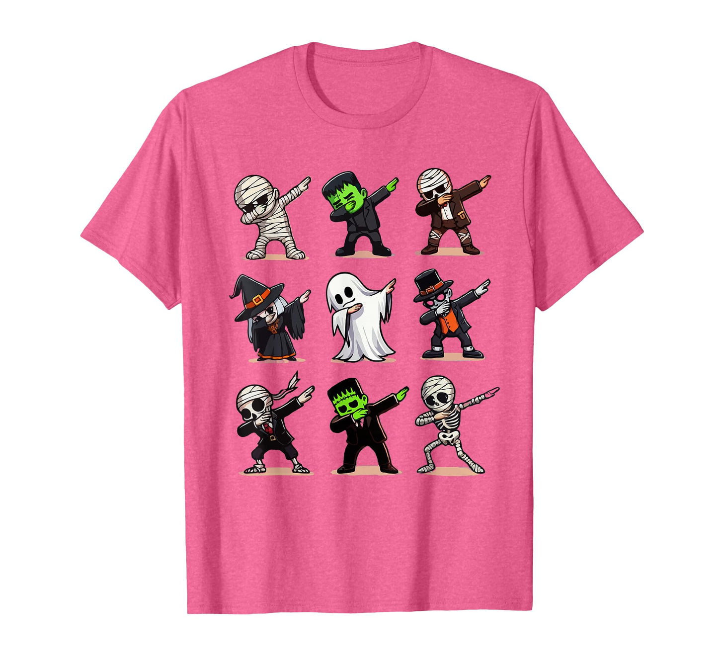 Dabbing Halloween Boys Skeleton Toddler Kids Vampire Ghost T-Shirt