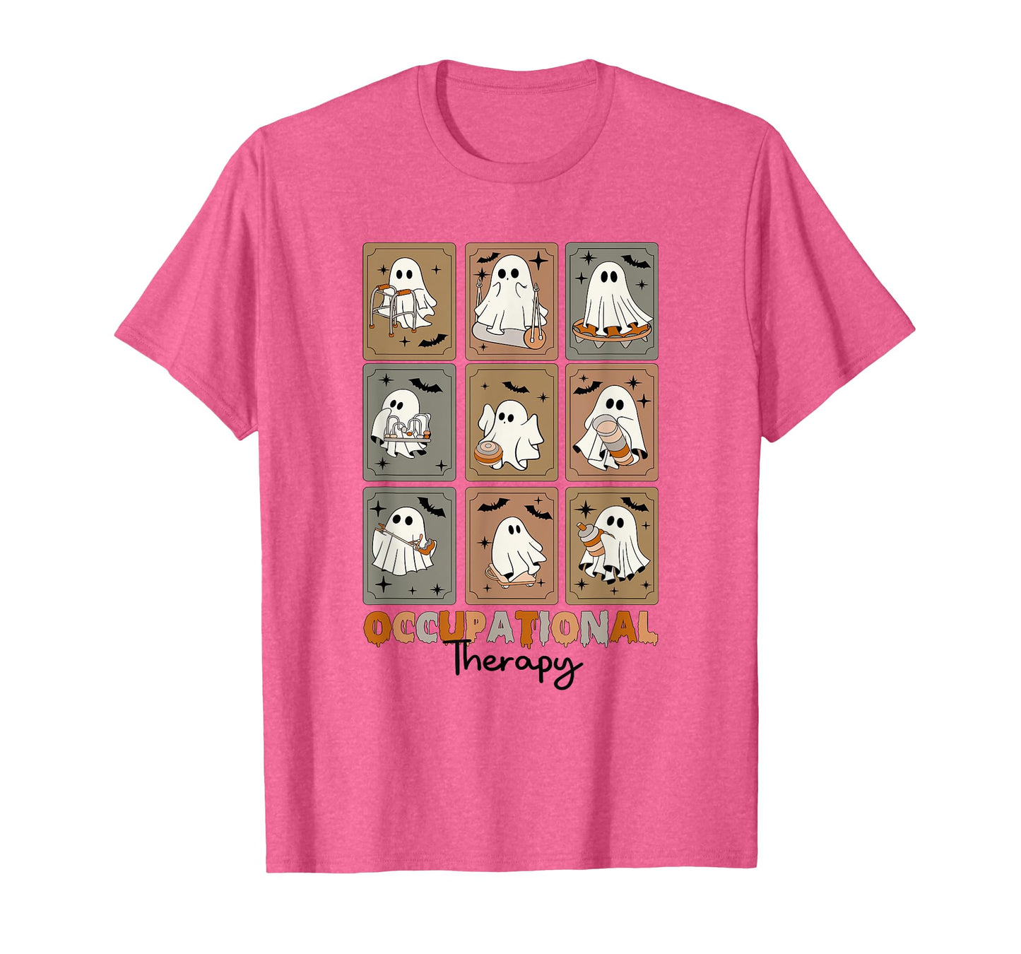 Occupational Therapy OT Funny Ghost Halloween OTA Costume T-Shirt