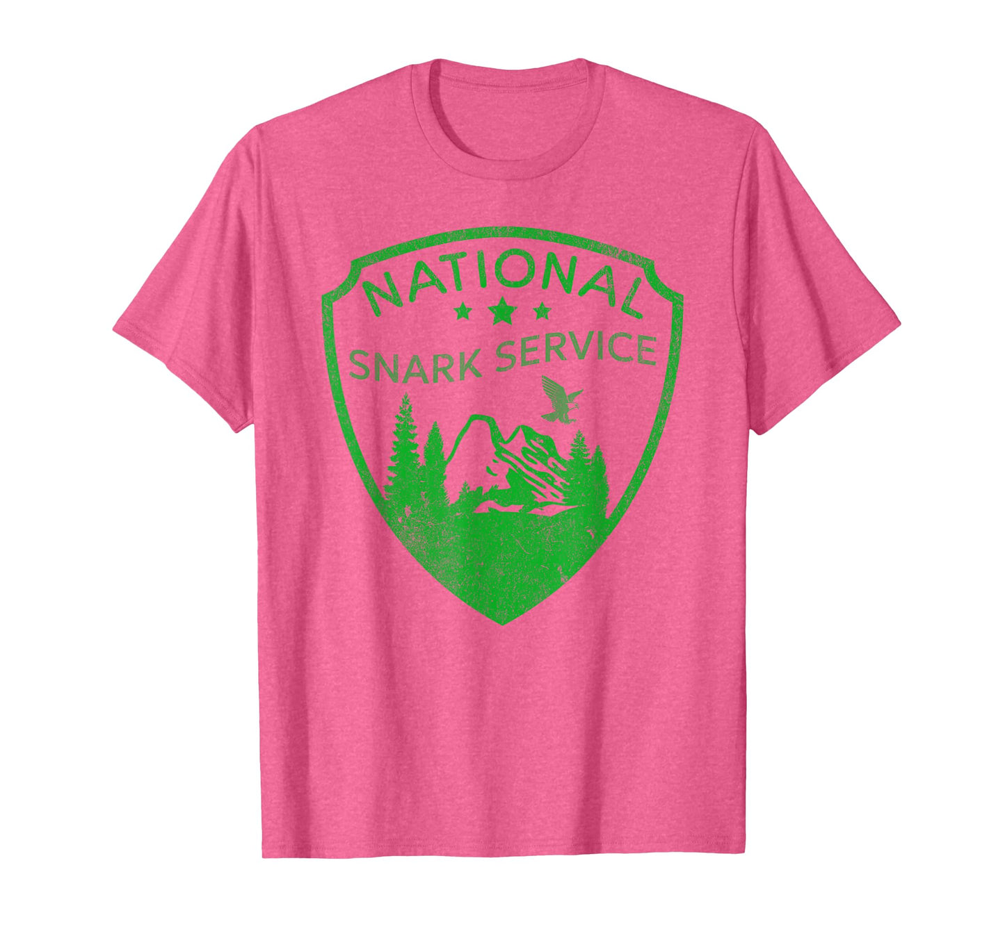 NATIONAL SNARK SERVICE Sarcasm Parks Logo Snarky Sarcastic T-Shirt