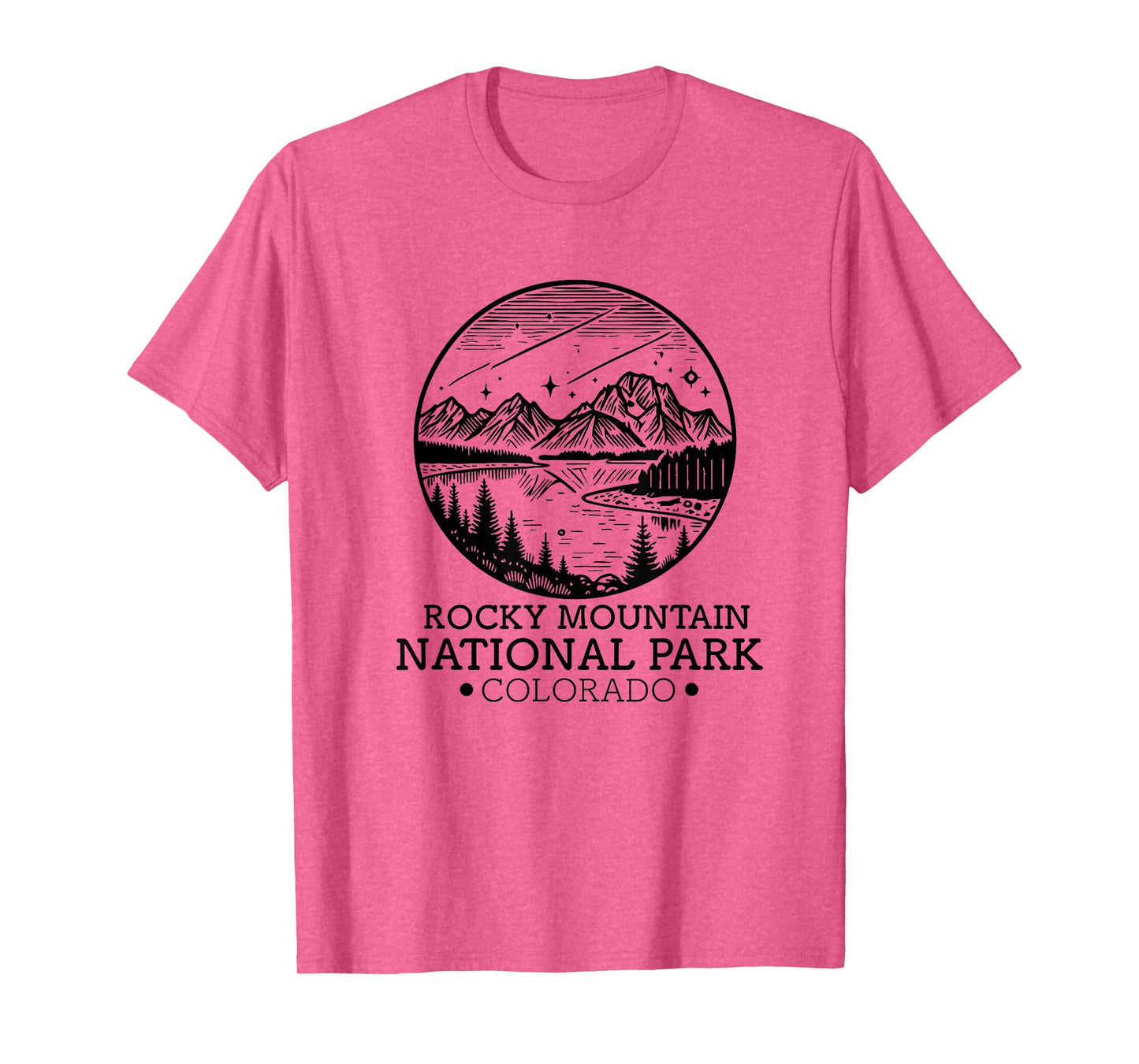 Rocky Mountain National Park Colorado Souvenir Men Women T-Shirt