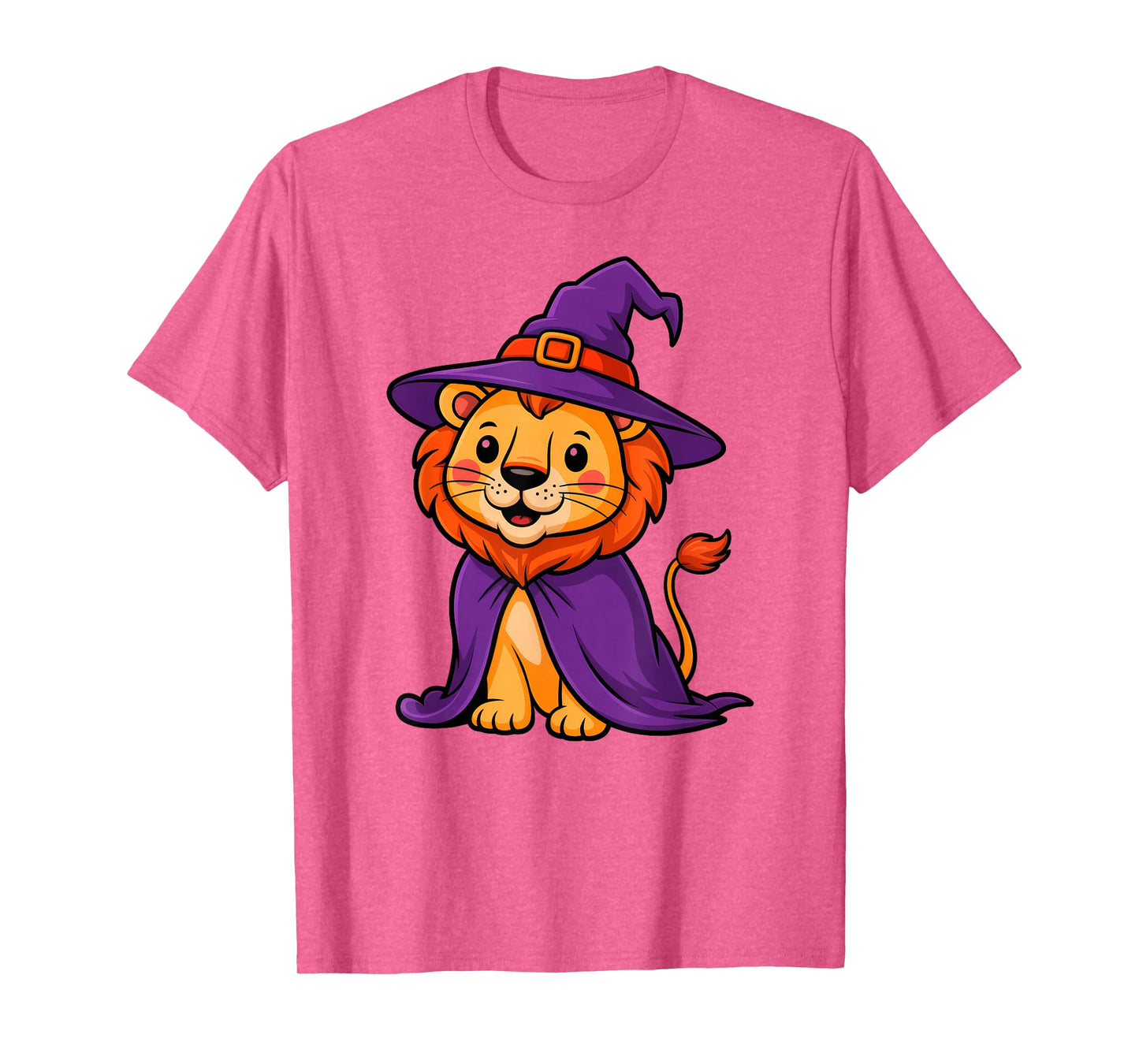Halloween Lion Witch Hat Costume Boys Girls Kids Toddler T-Shirt