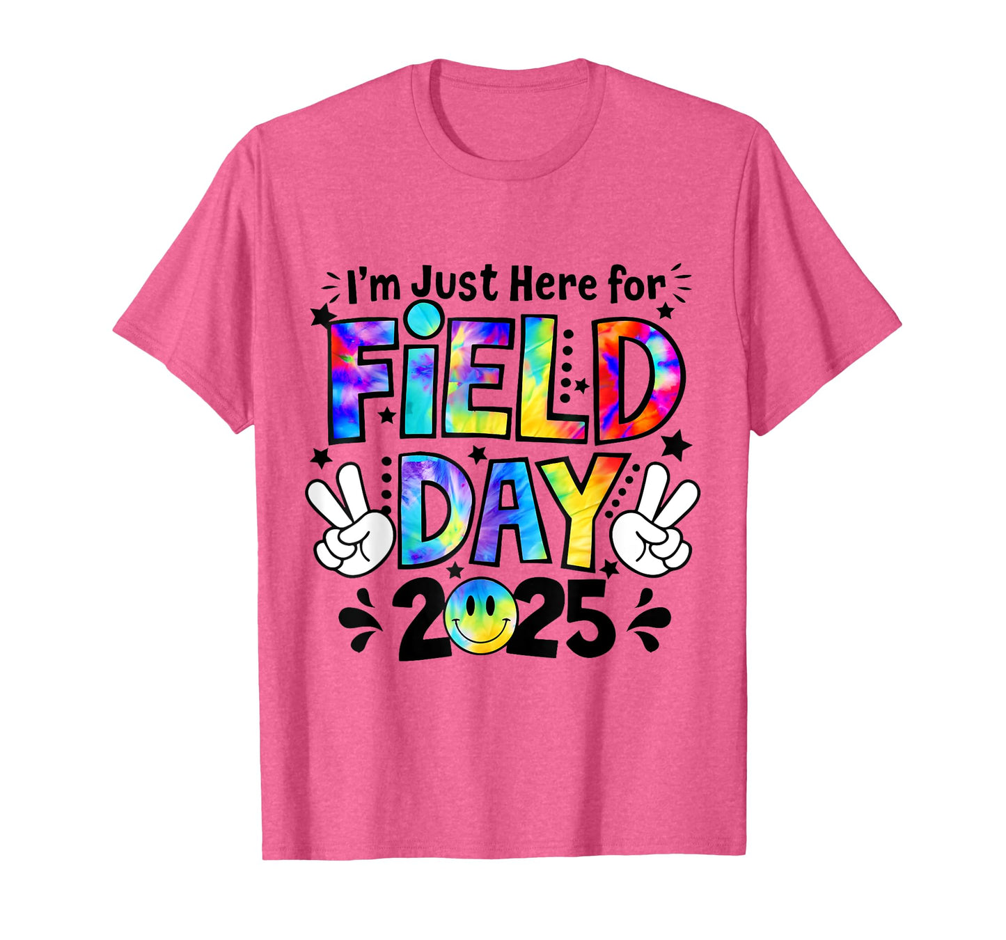I'm Just Here For Field Day 2025 For Kids Field Day Yellow T-Shirt