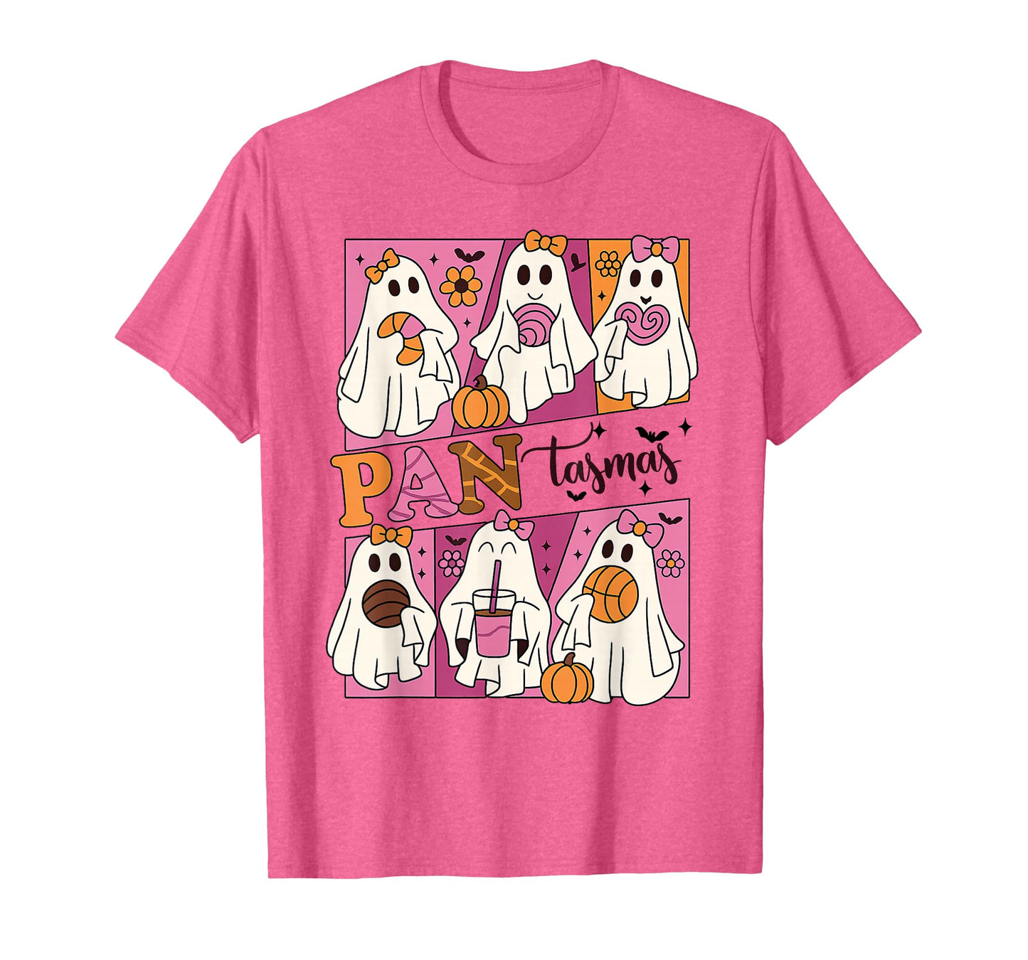 Pan-Tasma Funny Spanish Halloween, Mexican Pan Dulce Fantasm T-Shirt