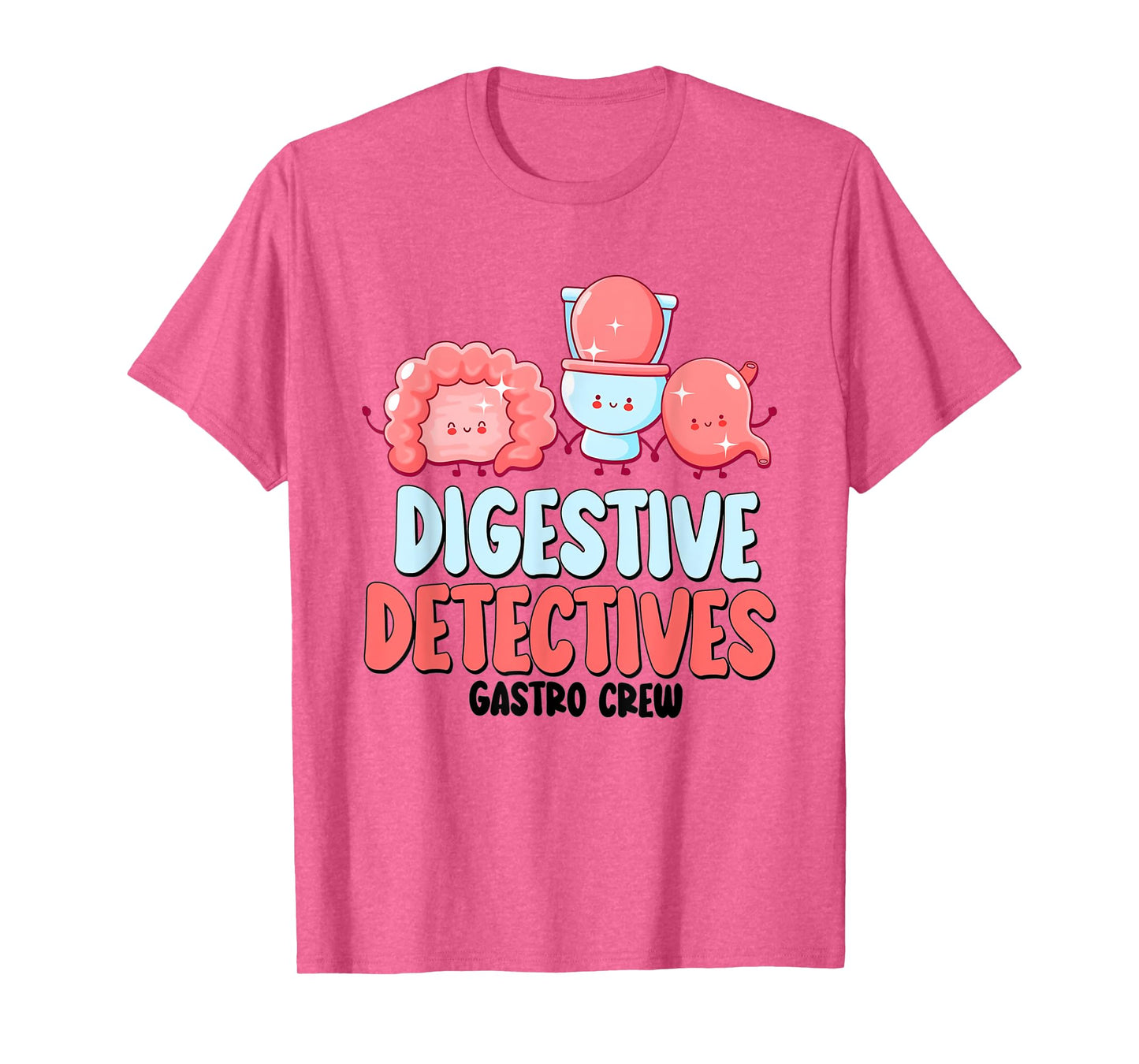 Gastroenterology Nurse GI Digestive Detective Gastro Crew T-Shirt