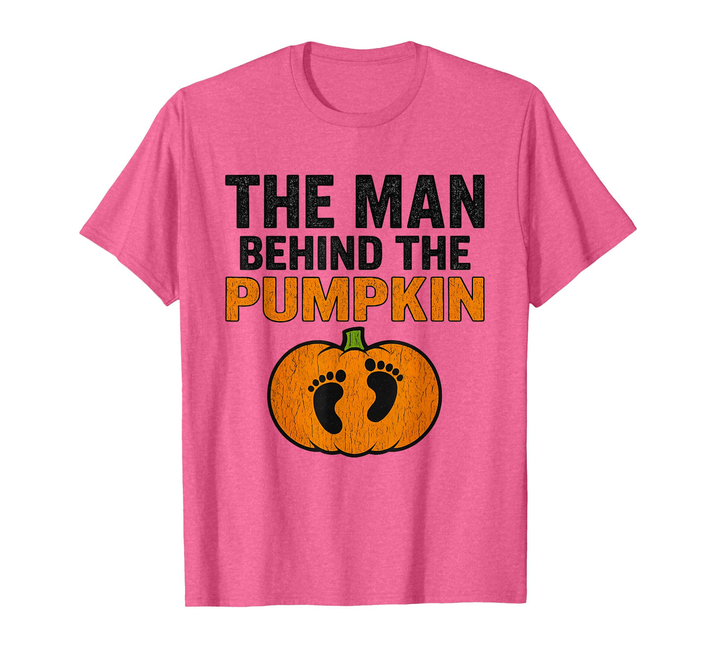 Pregnancy Announcement Dad Pumpkin Halloween Costume Funny T-Shirt