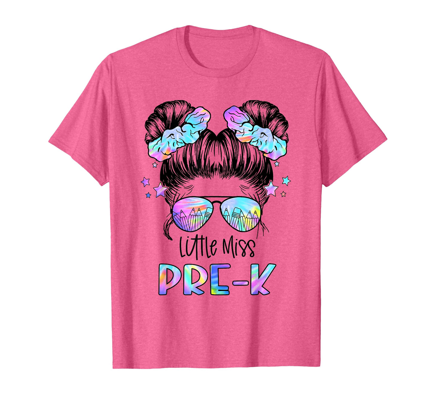 Little Miss PRE-K First Day Of School Preschool Girls Kids T-Shirt