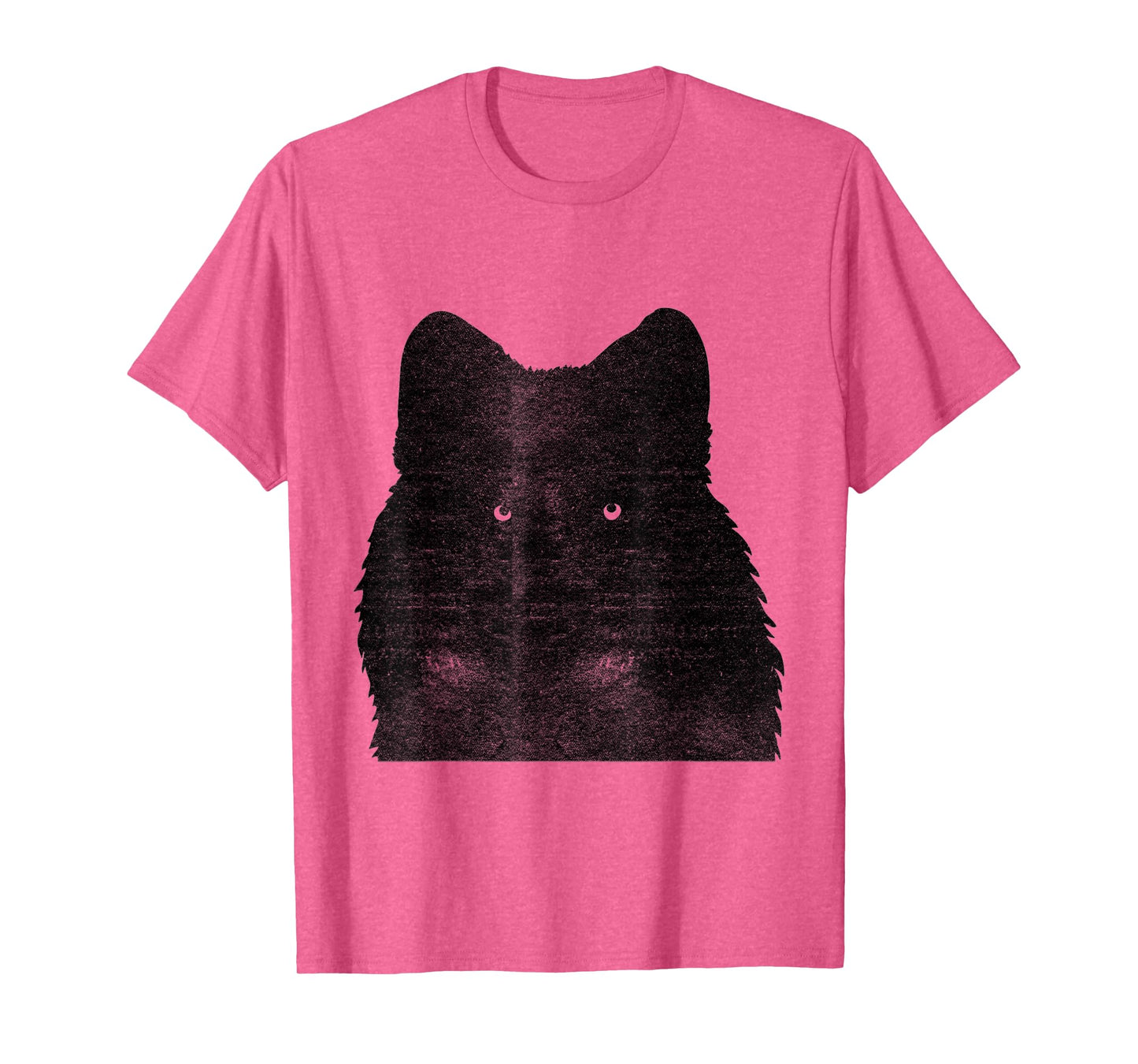 Awesome Black Wolf Face T-Shirt